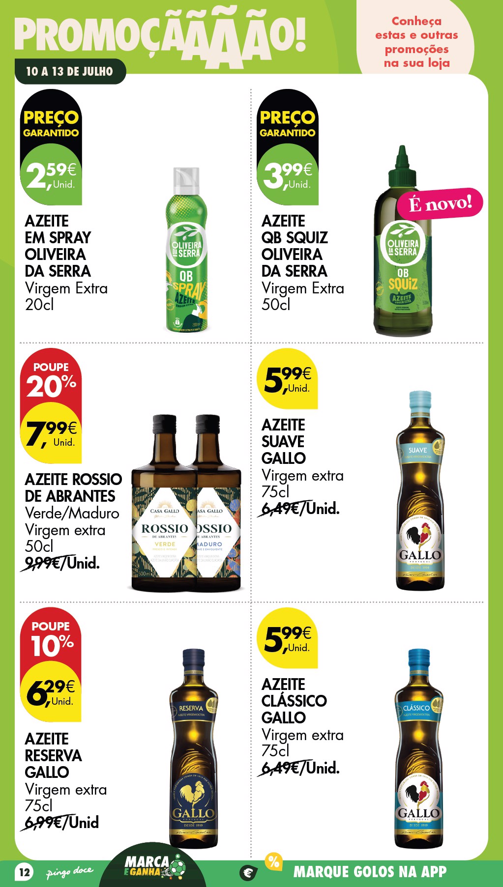 Pingo Doce catalog page 12 — 2026-07-10 to 2026-07-13