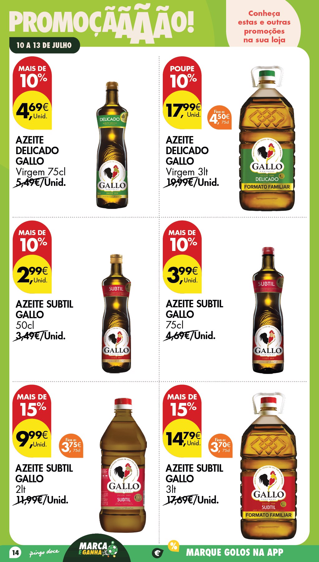 Pingo Doce catalog page 14 — 2026-07-10 to 2026-07-13