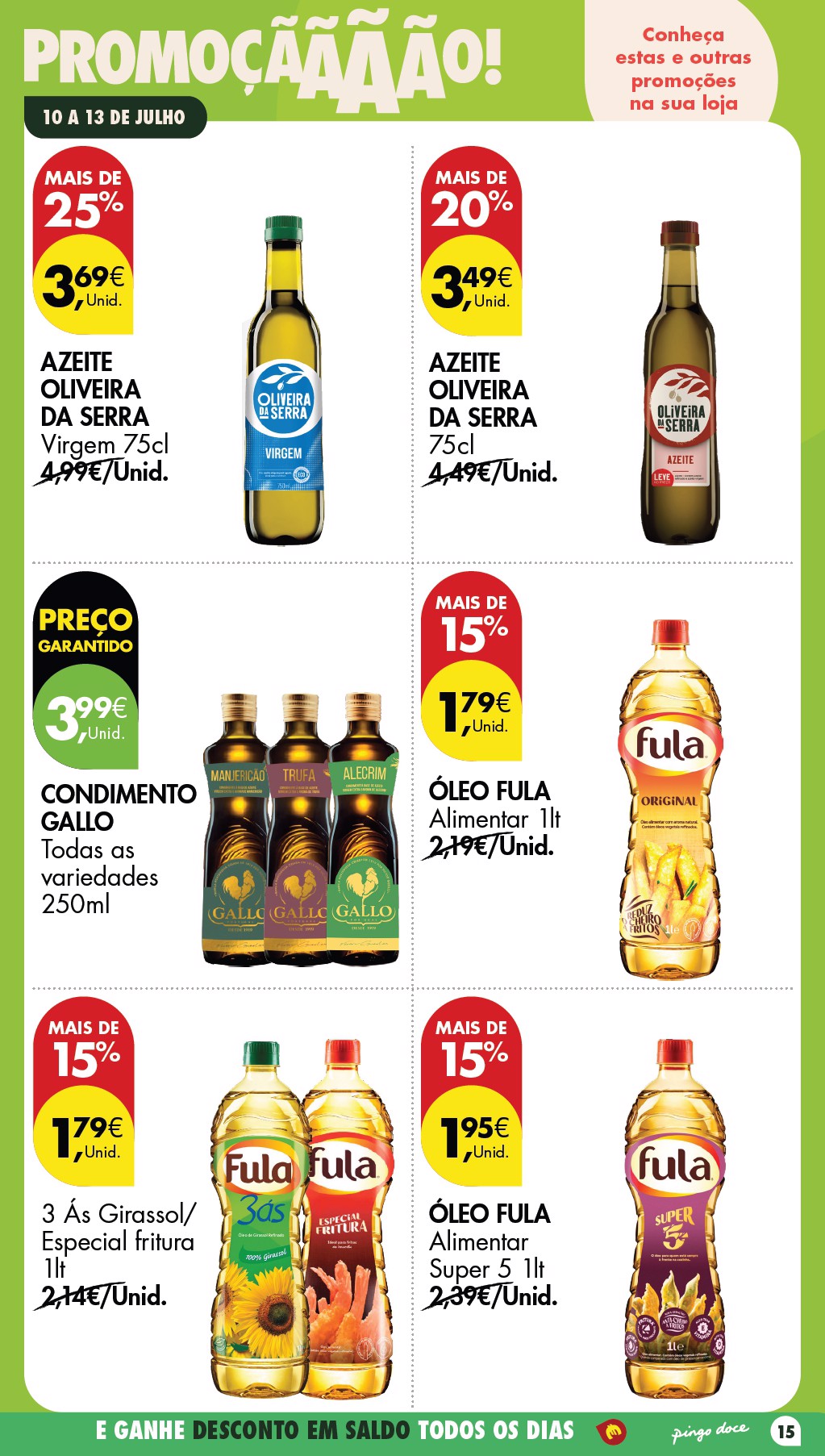 Pingo Doce catalog page 15 — 2026-07-10 to 2026-07-13