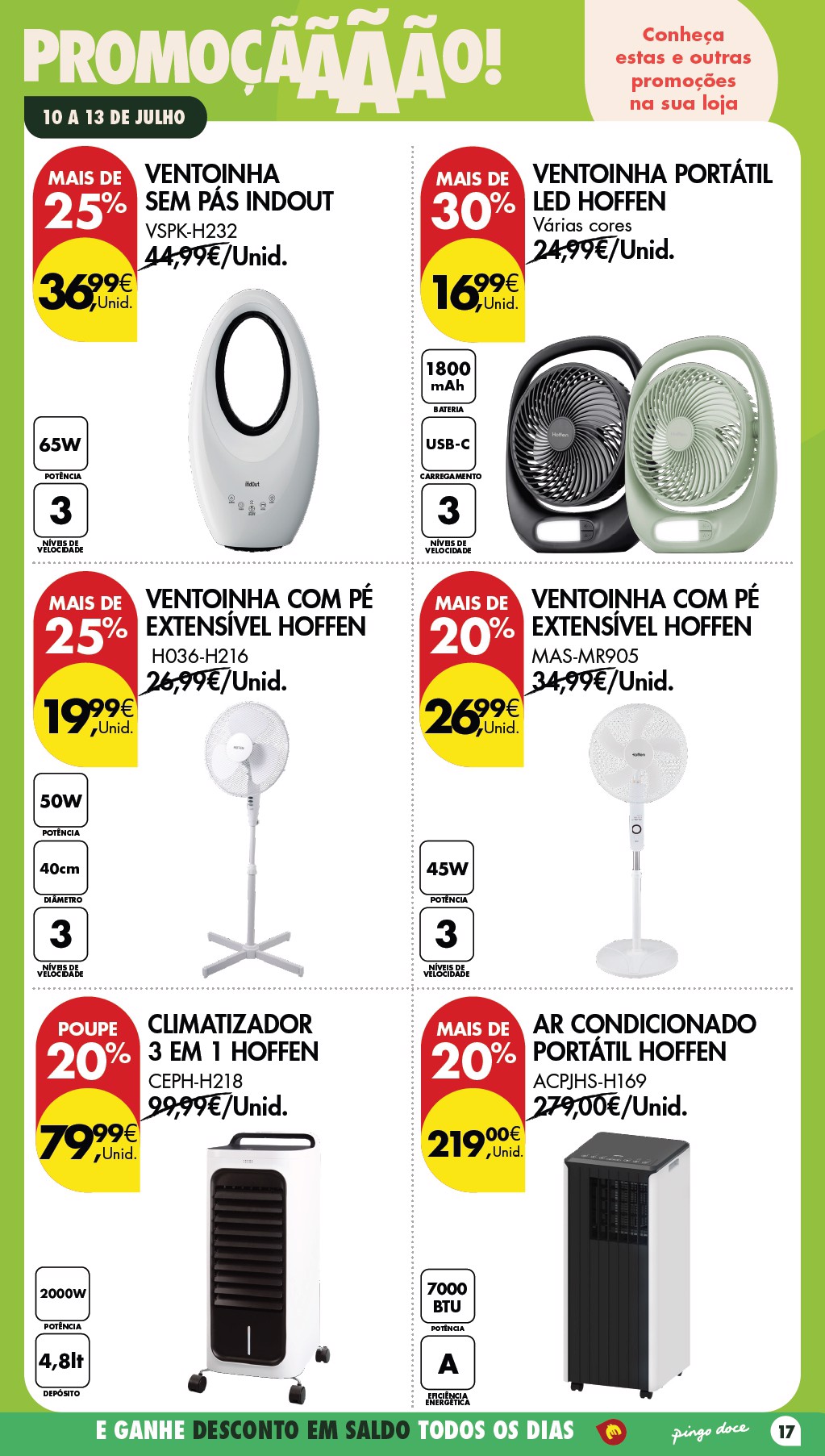 Pingo Doce catalog page 17 — 2026-07-10 to 2026-07-13