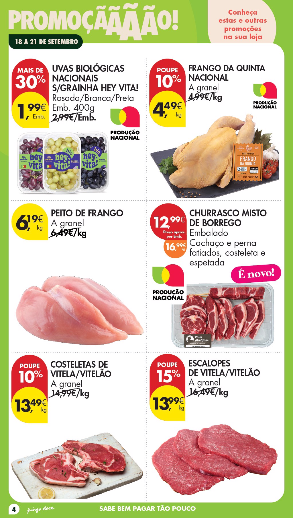 Pingo Doce catalog page 4 — 2026-09-18 to 2026-09-21