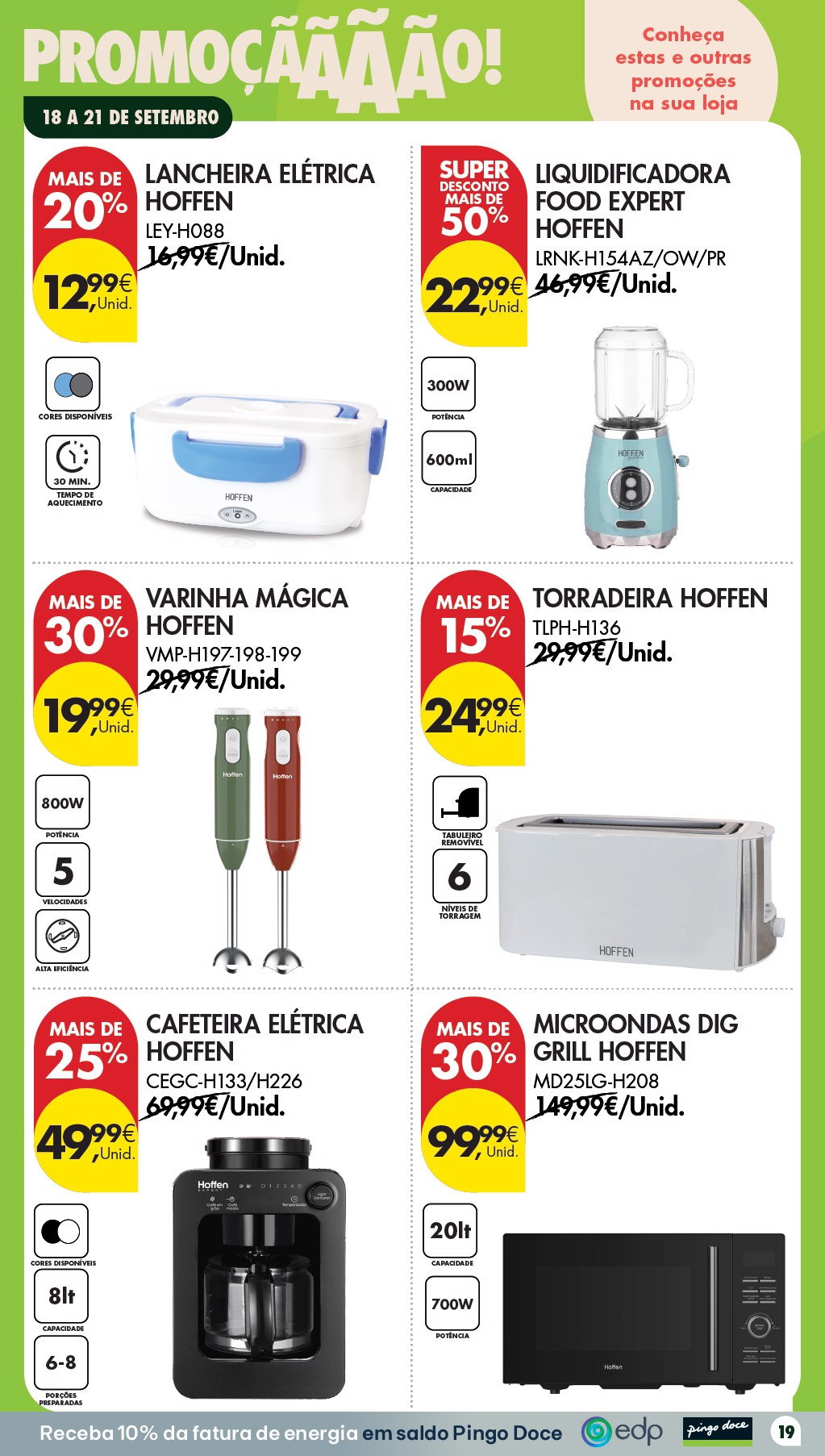 Pingo Doce catalog page 19 — 2026-09-18 to 2026-09-21