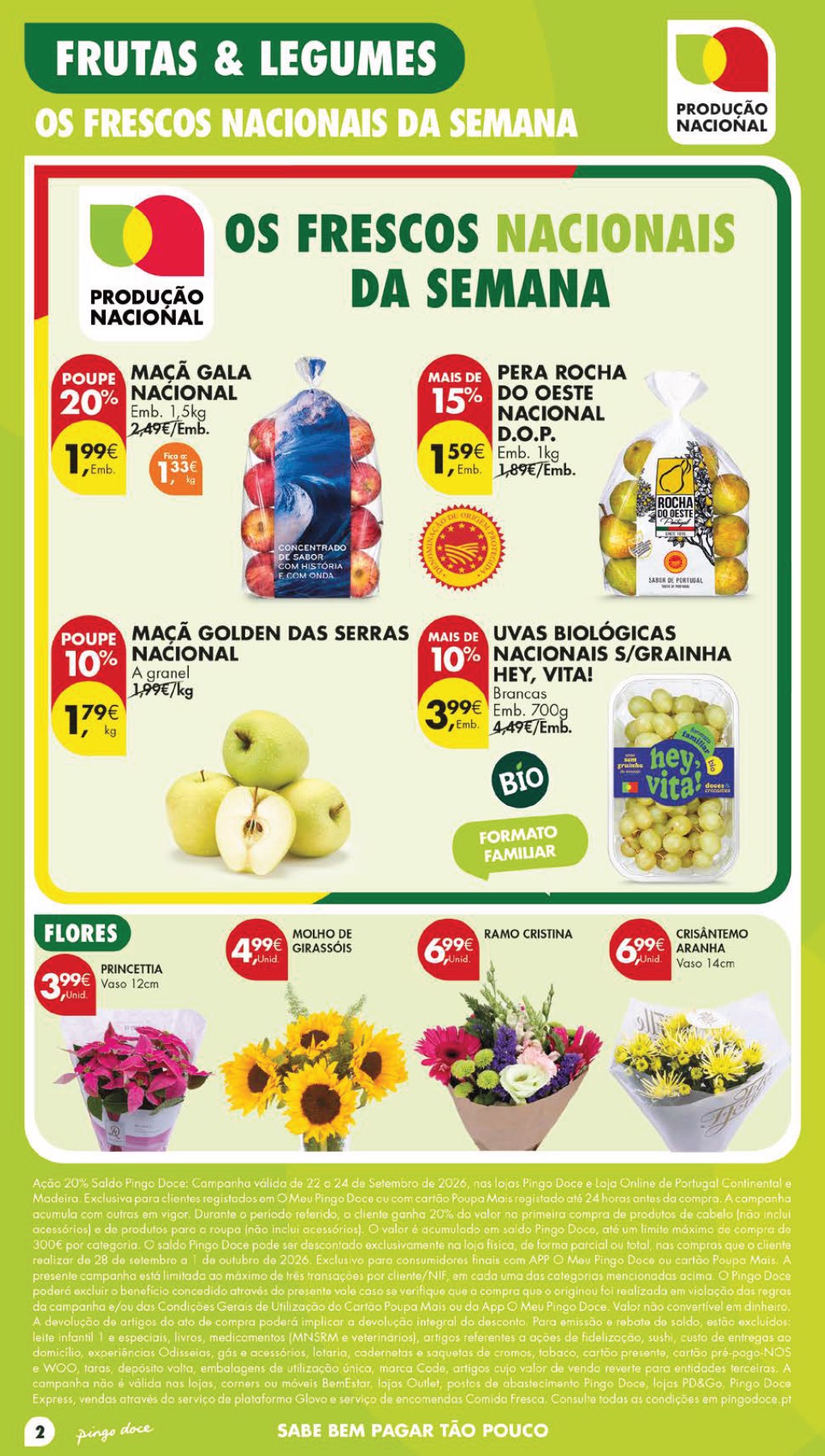 Pingo Doce catalog page 2 — 2026-09-22 to 2026-09-28