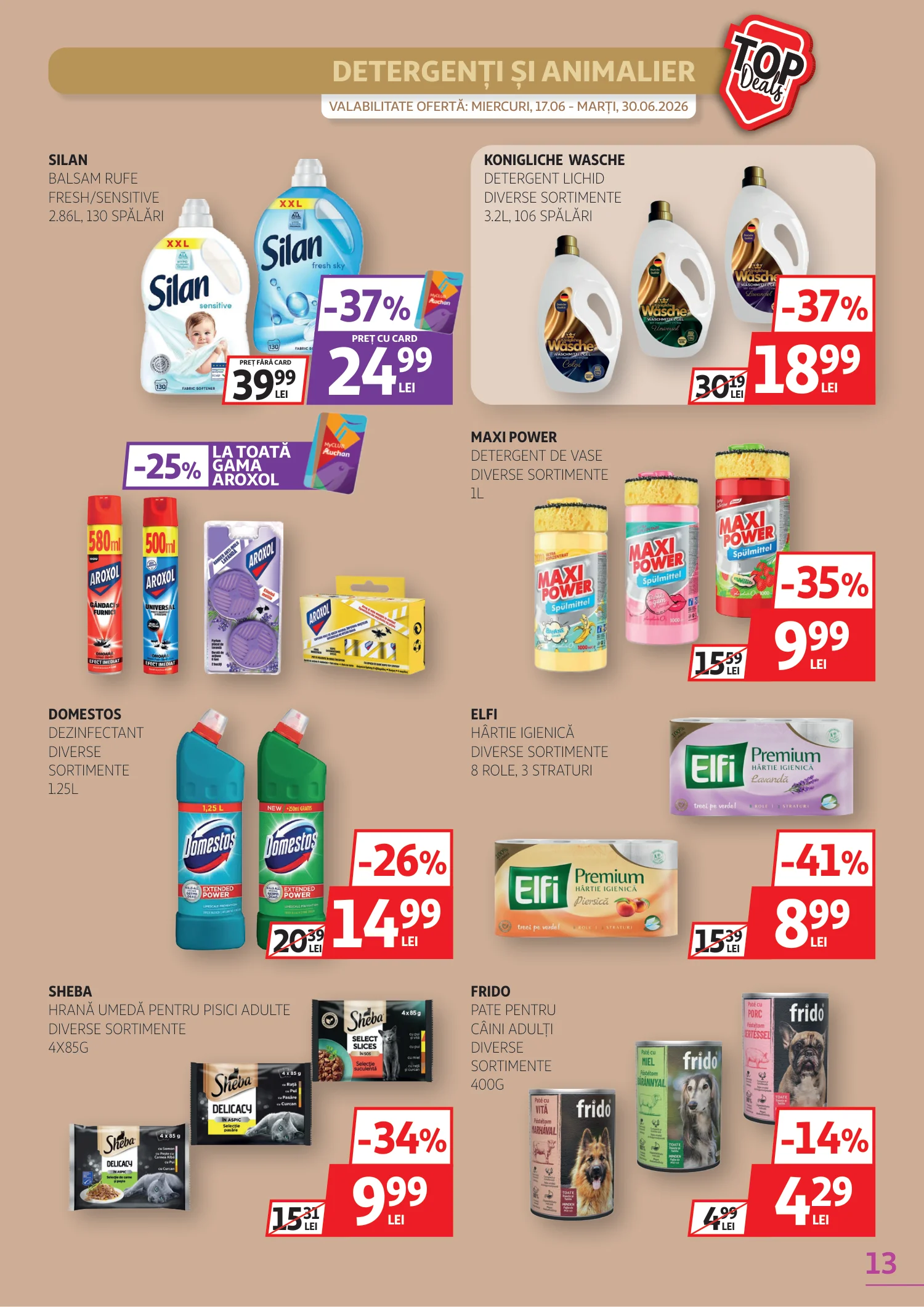 Auchan catalog page 13 — 2026-06-17 to 2026-06-30