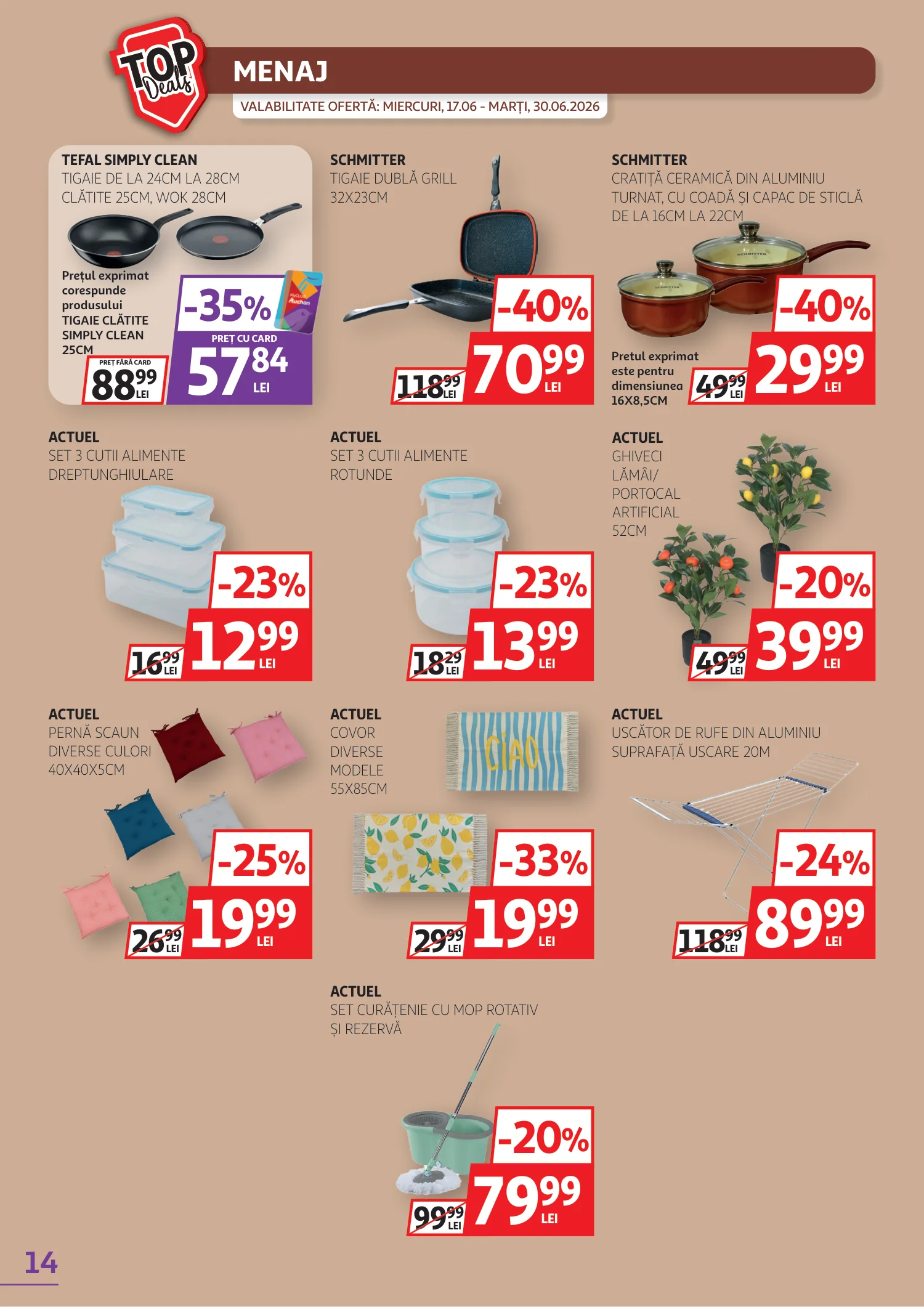 Auchan catalog page 14 — 2026-06-17 to 2026-06-30