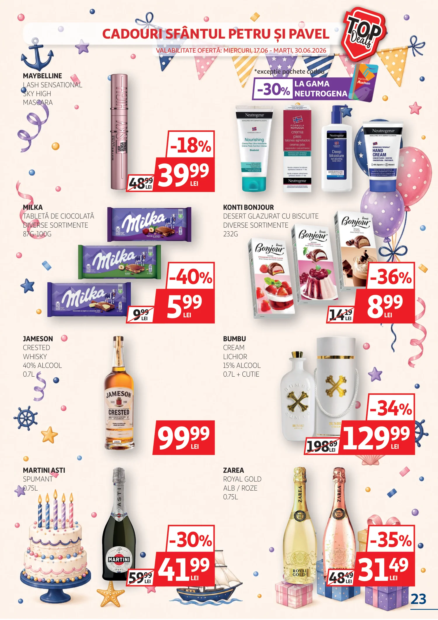 Auchan catalog page 23 — 2026-06-17 to 2026-06-30
