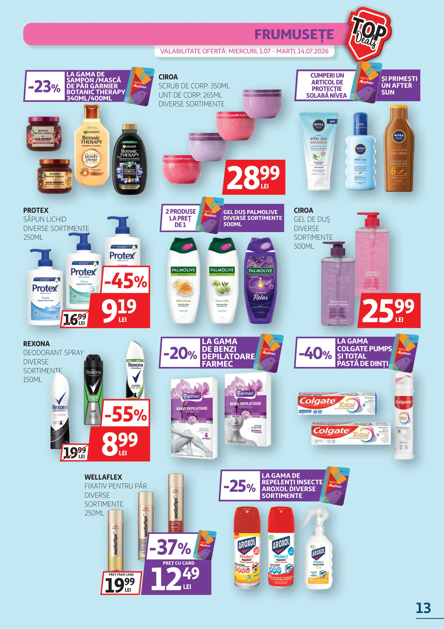 Auchan catalog page 13 — 2026-07-01 to 2026-07-14