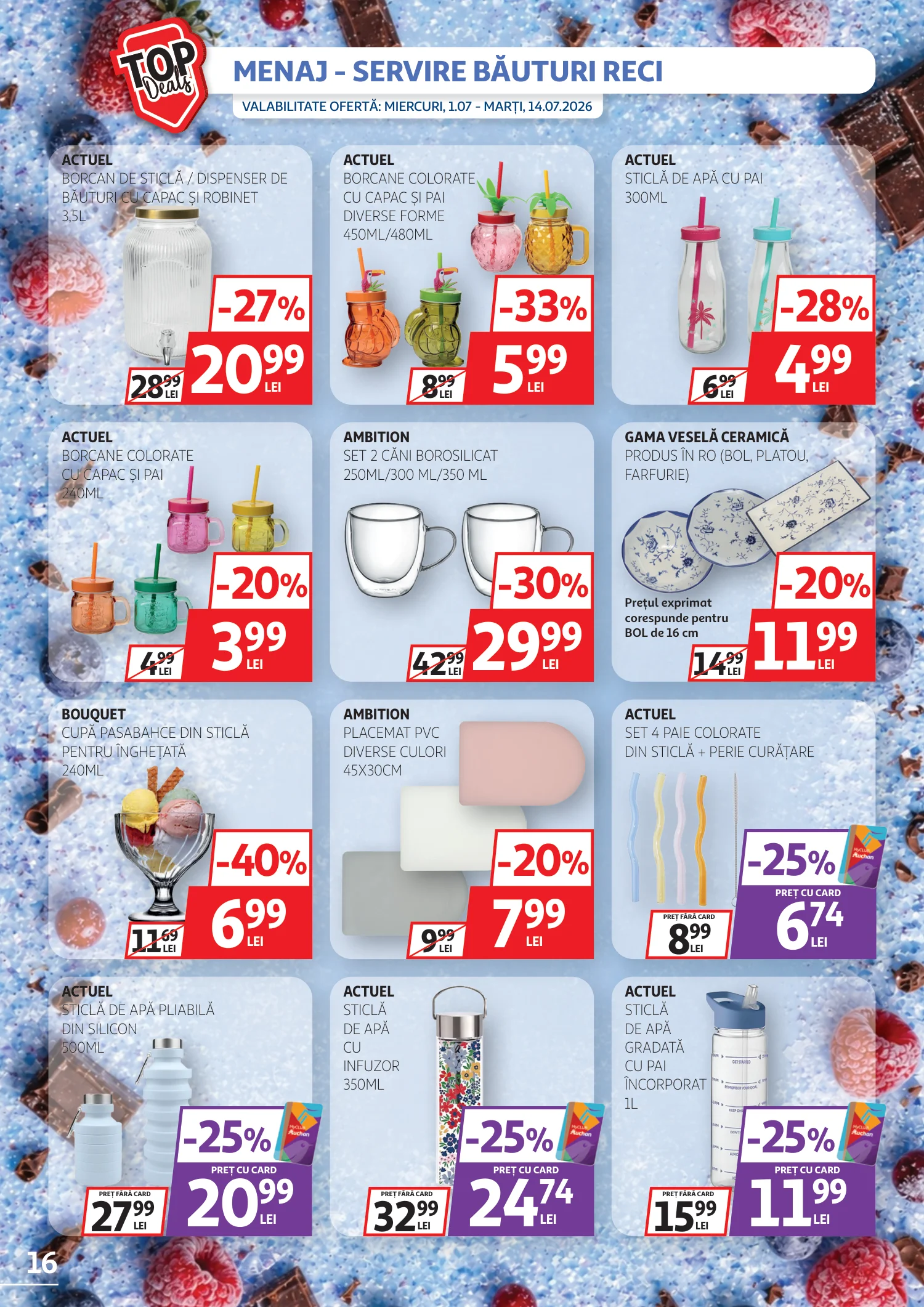 Auchan catalog page 16 — 2026-07-01 to 2026-07-14