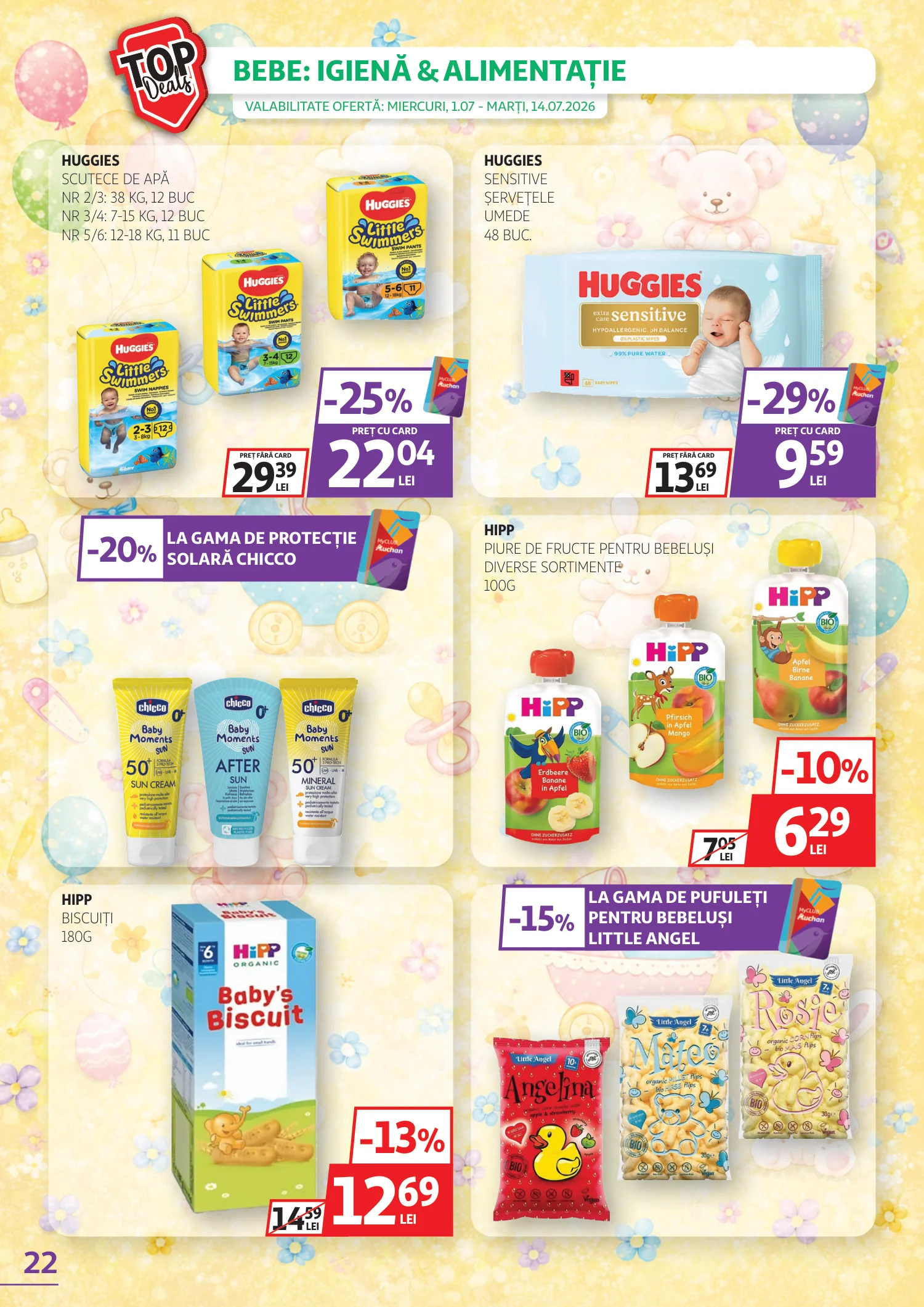 Auchan catalog page 22 — 2026-07-01 to 2026-07-14