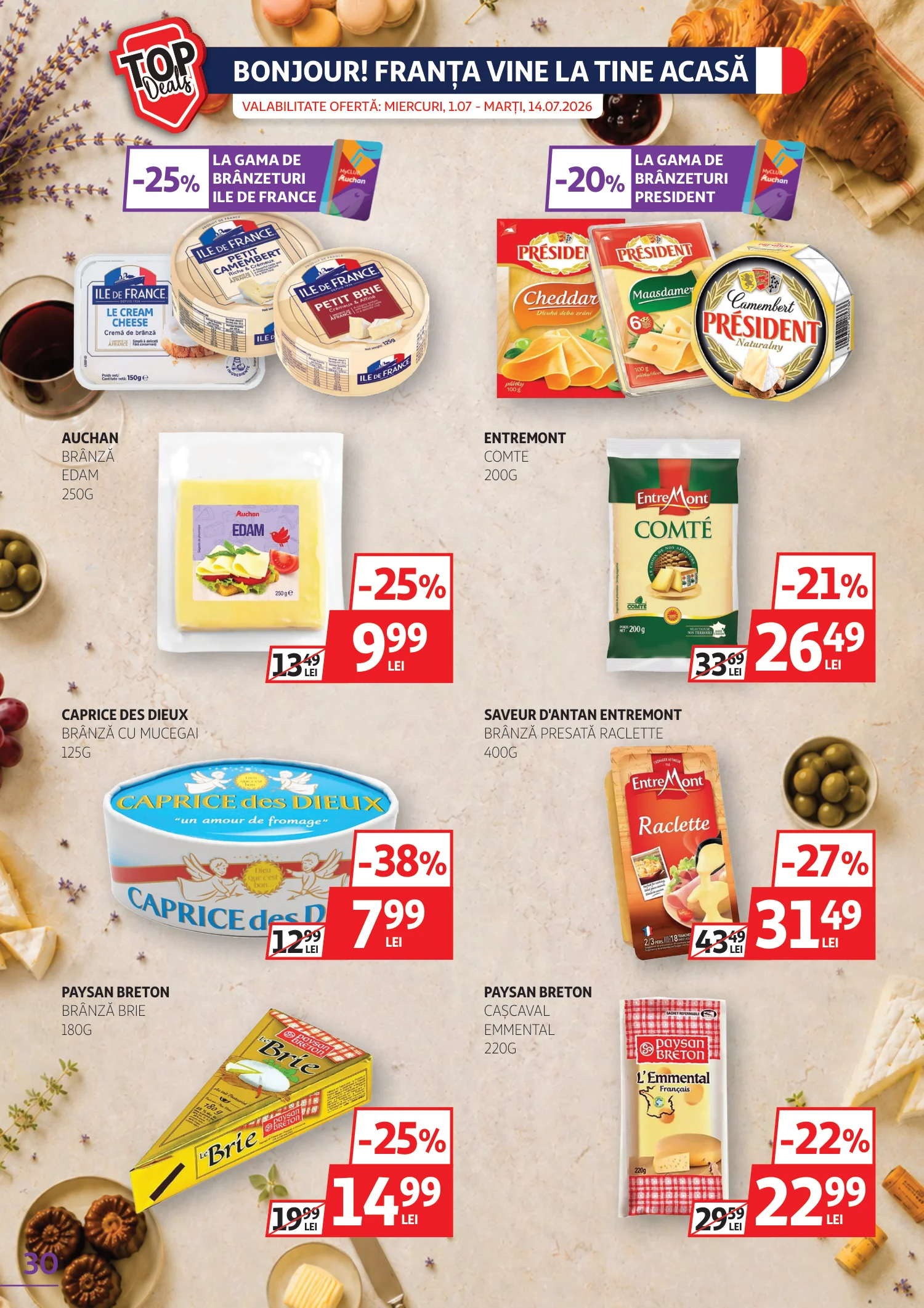 Auchan catalog page 30 — 2026-07-01 to 2026-07-14