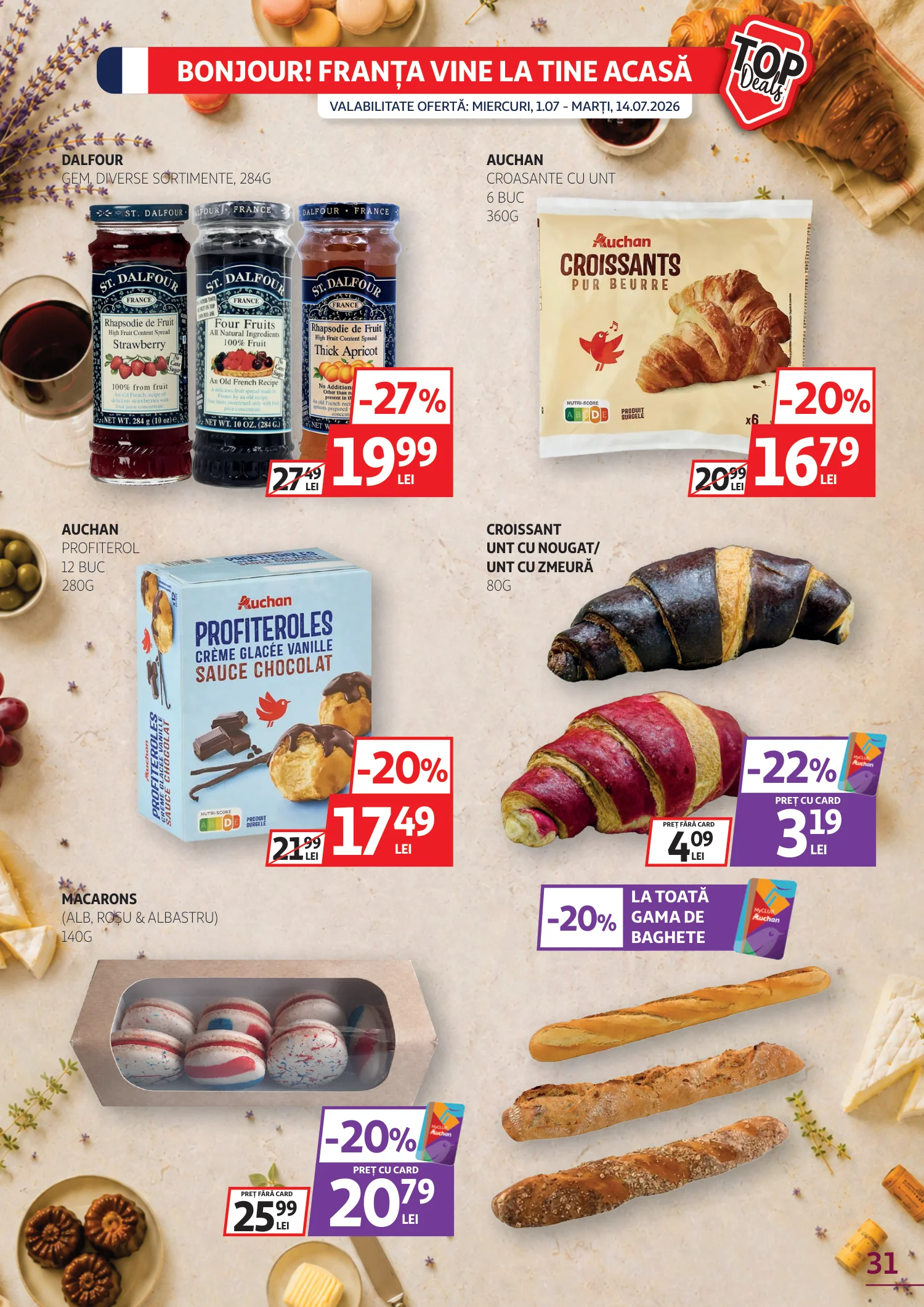 Auchan catalog page 31 — 2026-07-01 to 2026-07-14