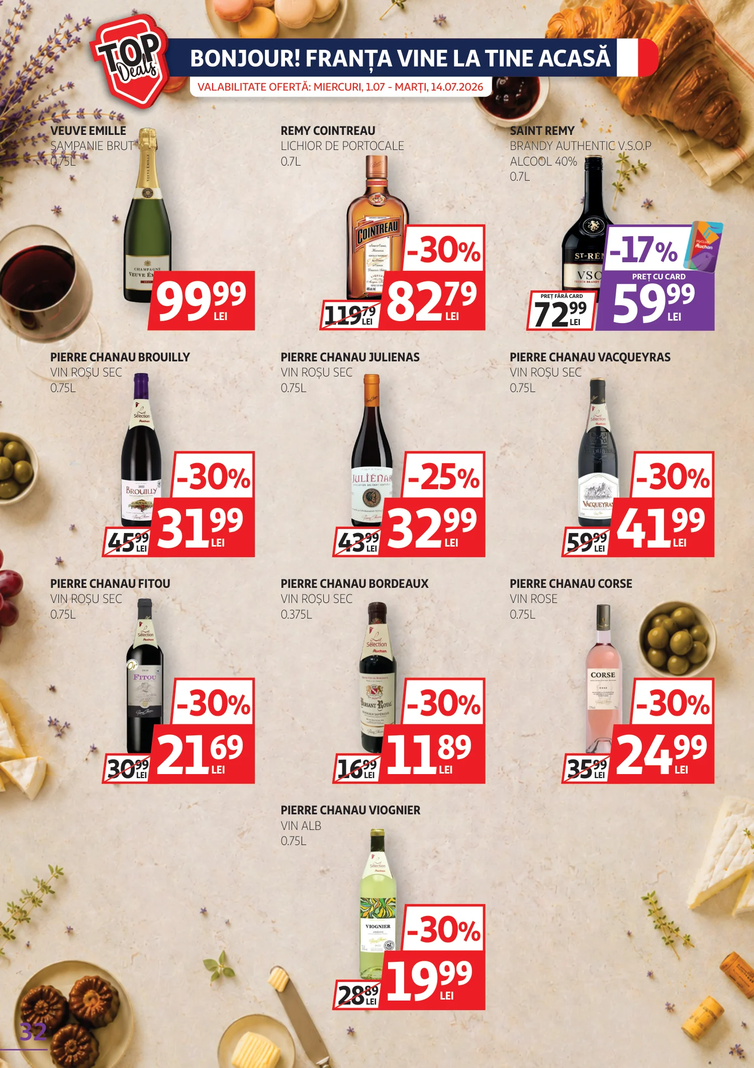 Auchan catalog page 32 — 2026-07-01 to 2026-07-14