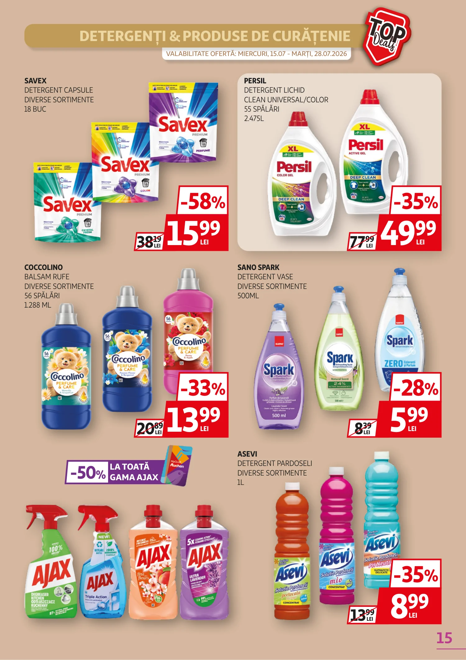 Auchan catalog page 15 — 2026-07-15 to 2026-07-28