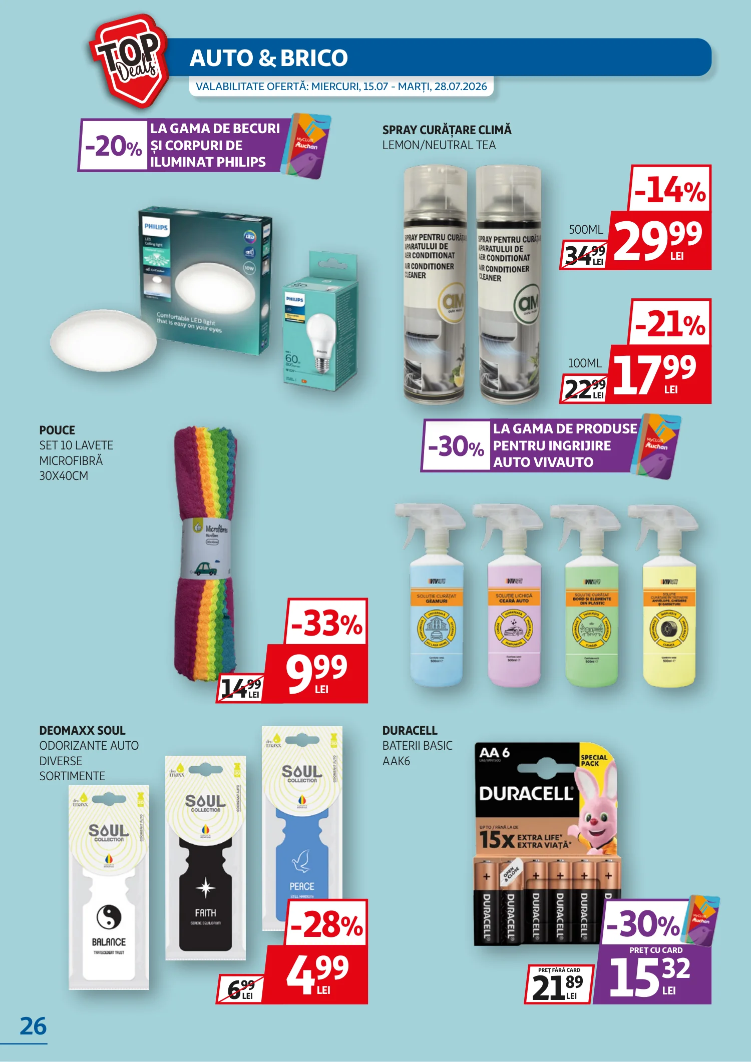 Auchan catalog page 26 — 2026-07-15 to 2026-07-28