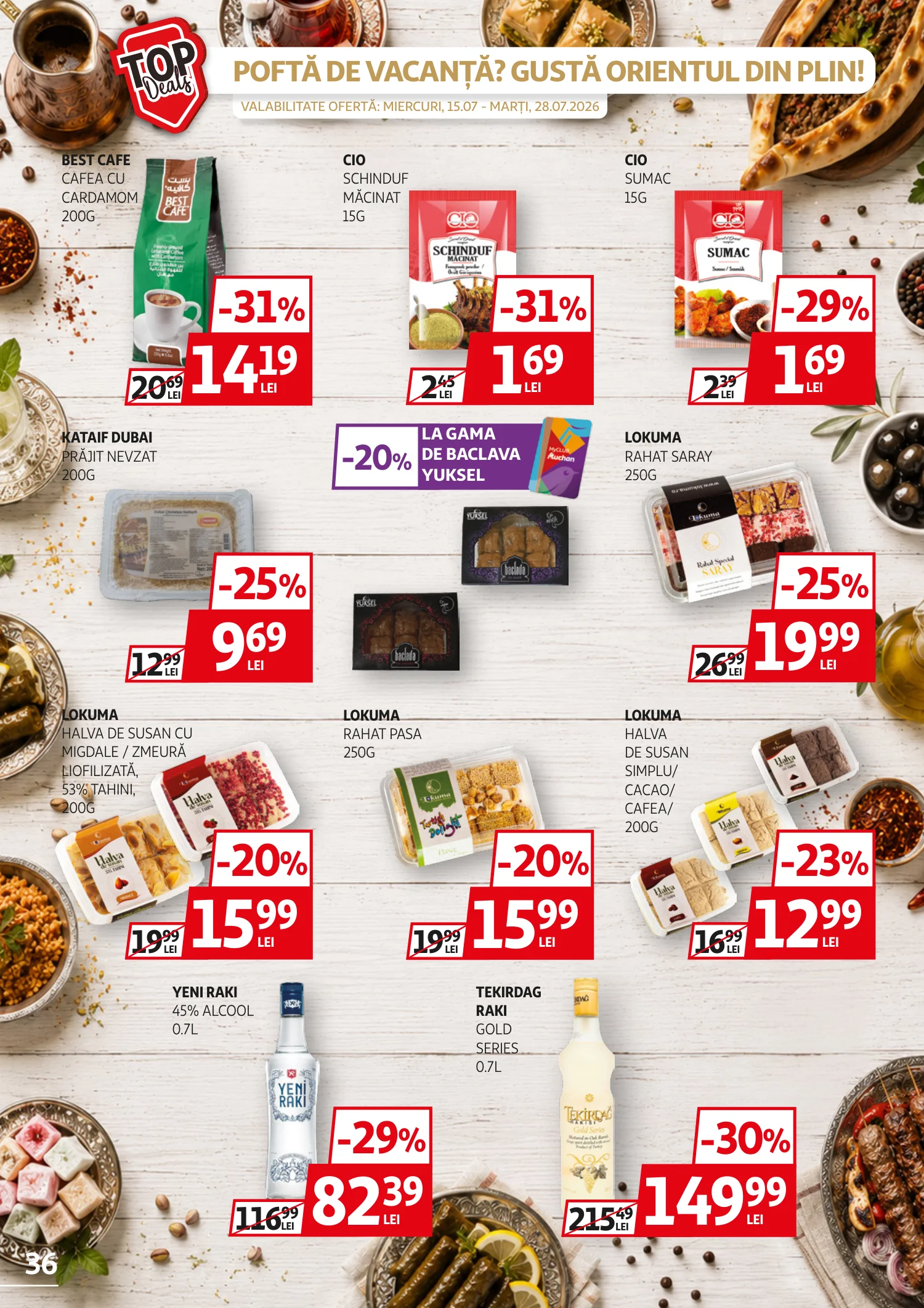Auchan catalog page 36 — 2026-07-15 to 2026-07-28