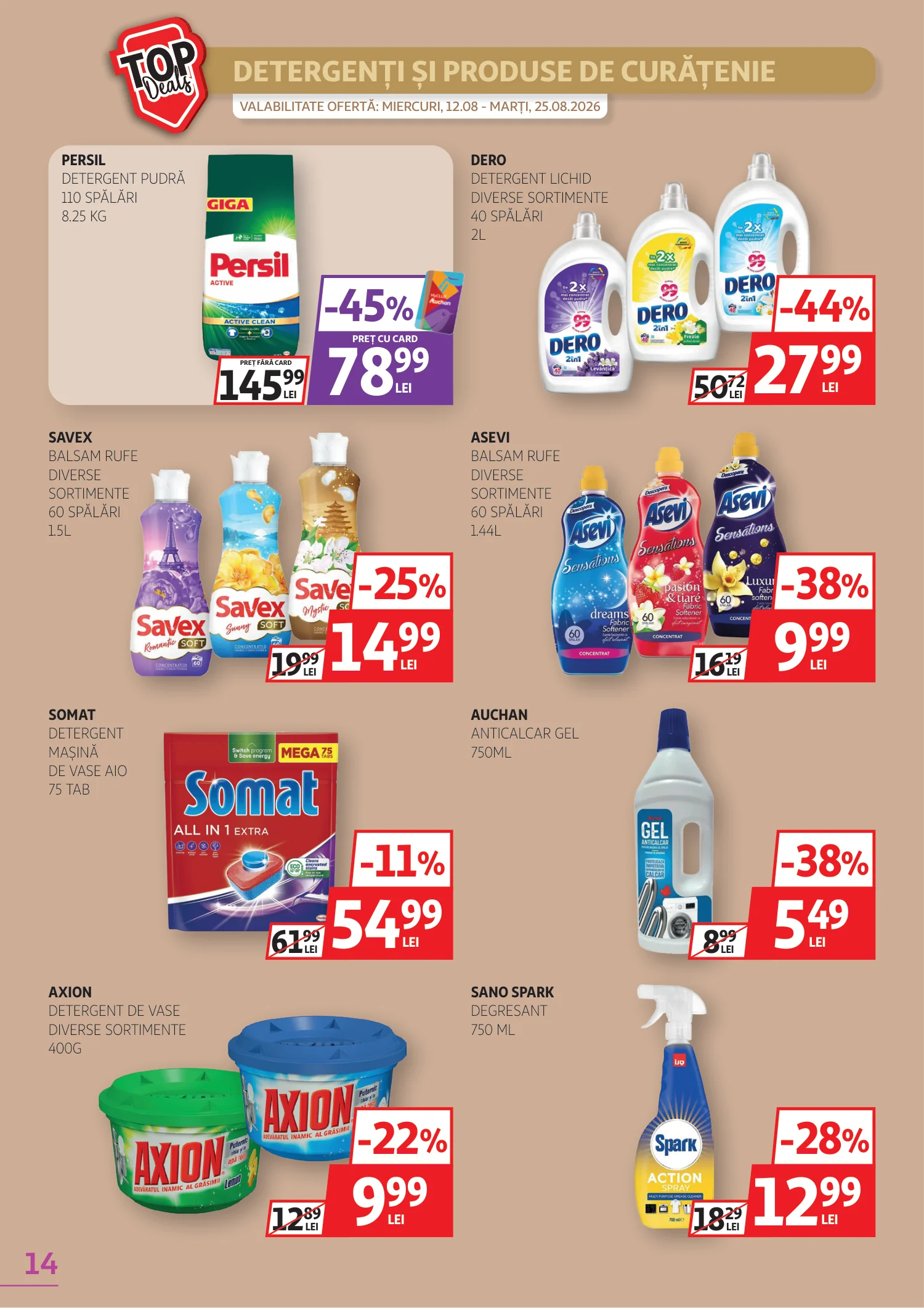 Auchan catalog page 14 — 2026-08-12 to 2026-08-25