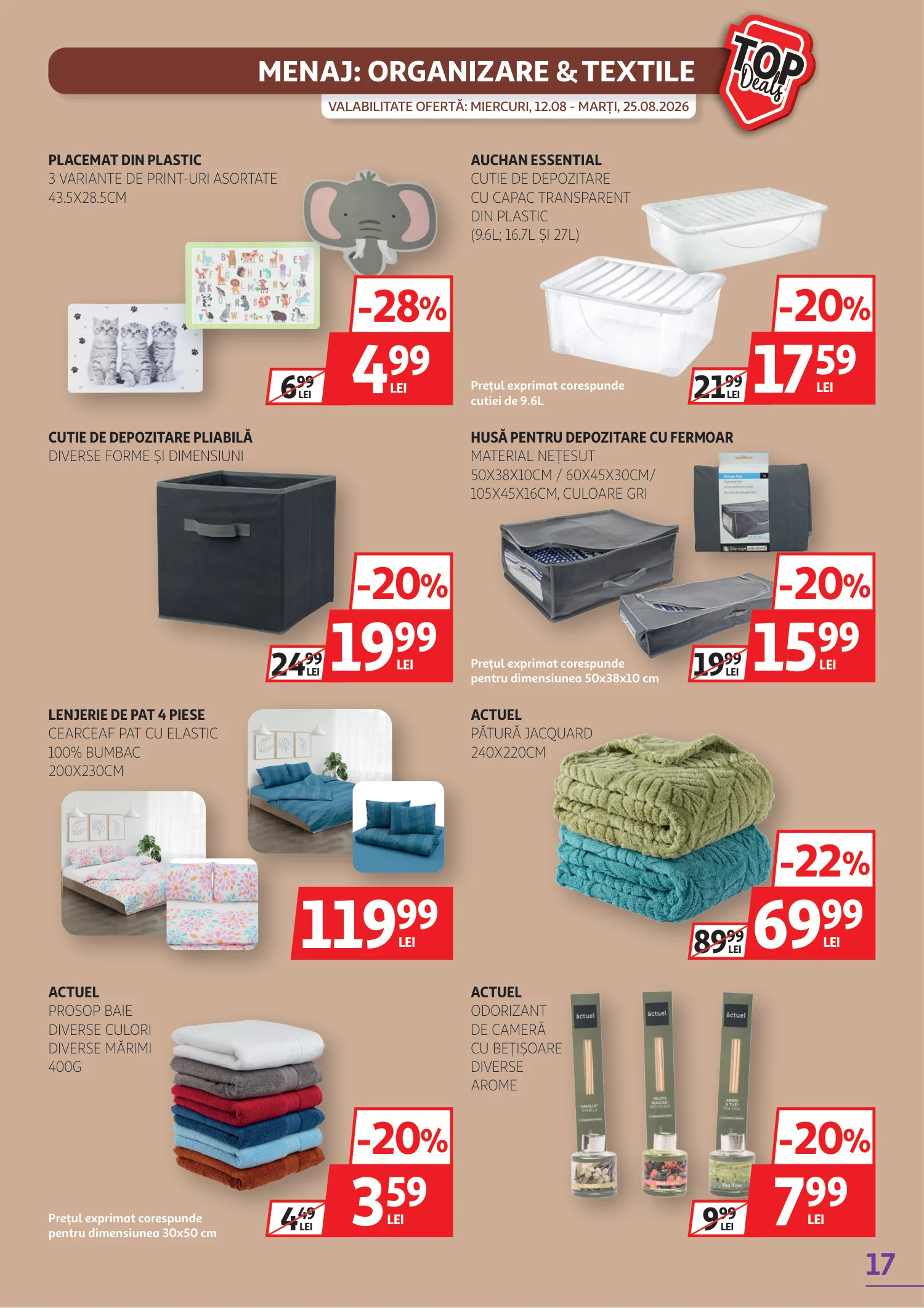 Auchan catalog page 17 — 2026-08-12 to 2026-08-25