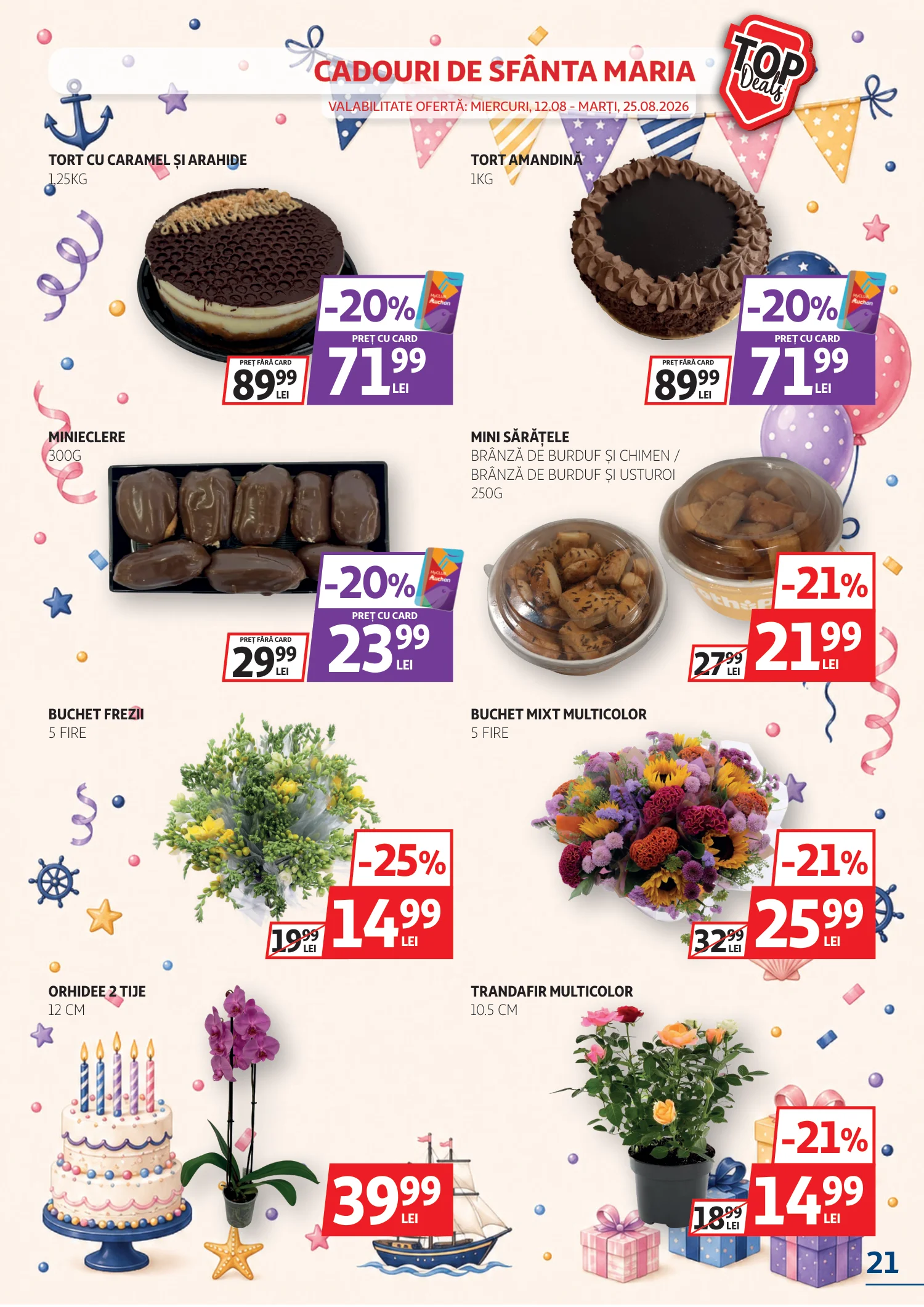 Auchan catalog page 21 — 2026-08-12 to 2026-08-25