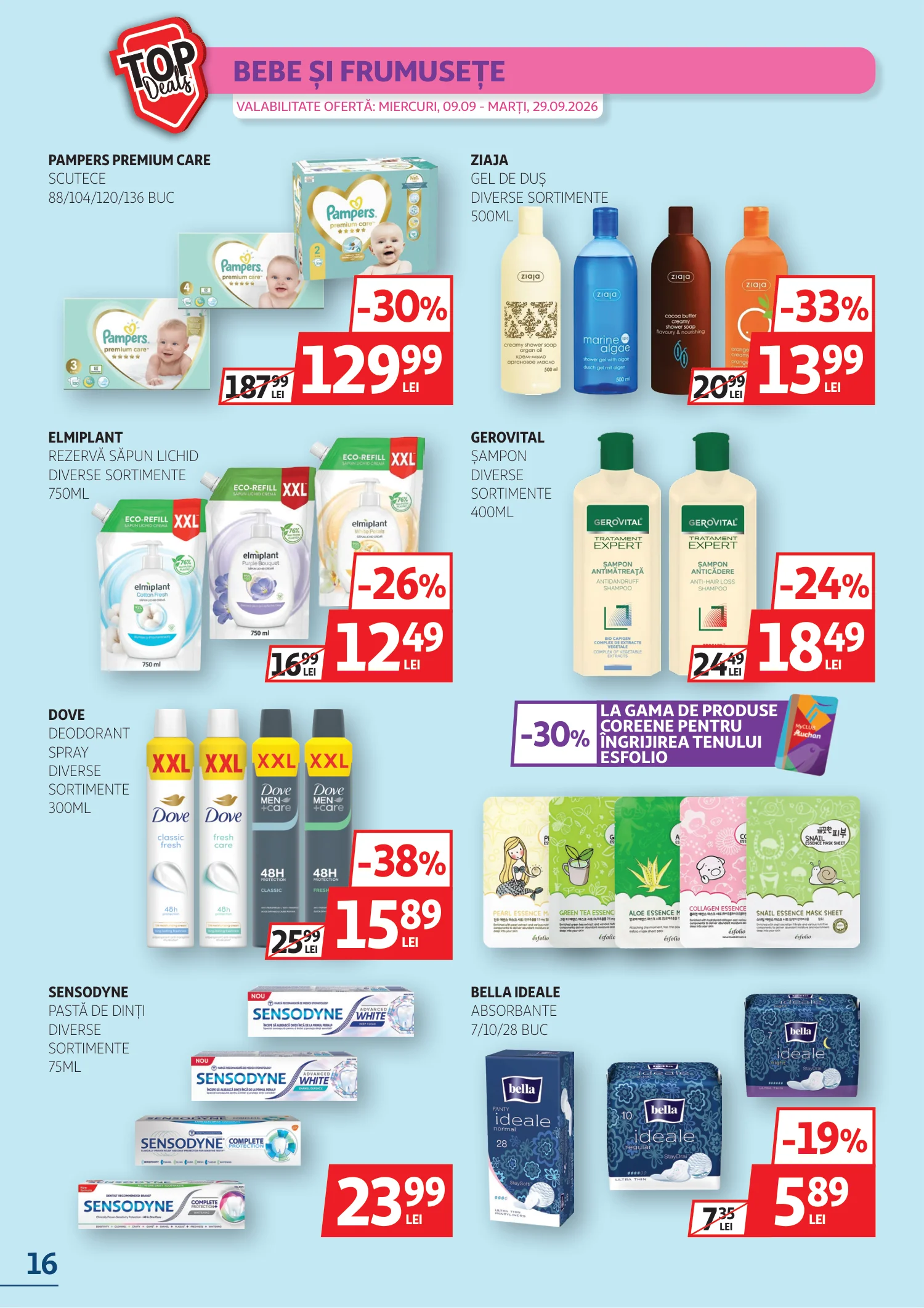 Auchan catalog page 16 — 2026-09-09 to 2026-09-29