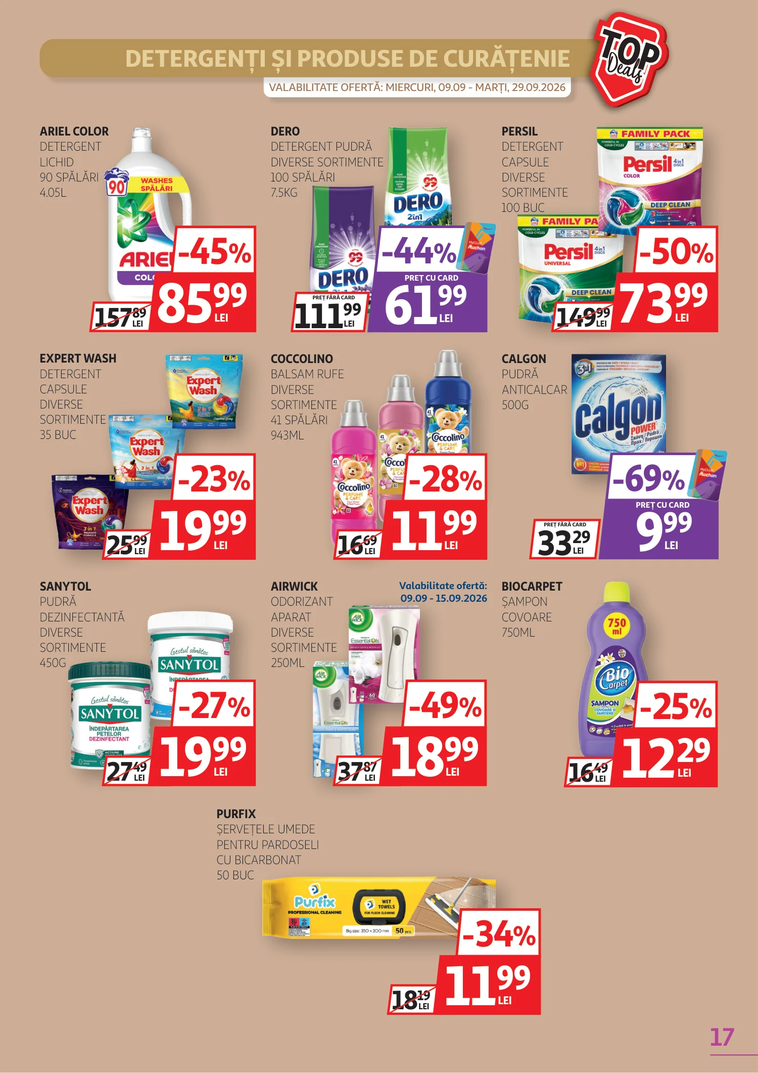 Auchan catalog page 17 — 2026-09-09 to 2026-09-29
