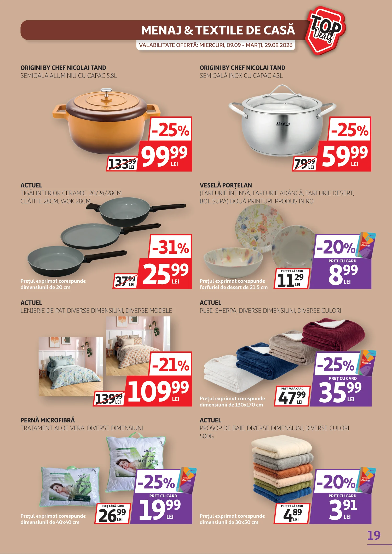 Auchan catalog page 19 — 2026-09-09 to 2026-09-29