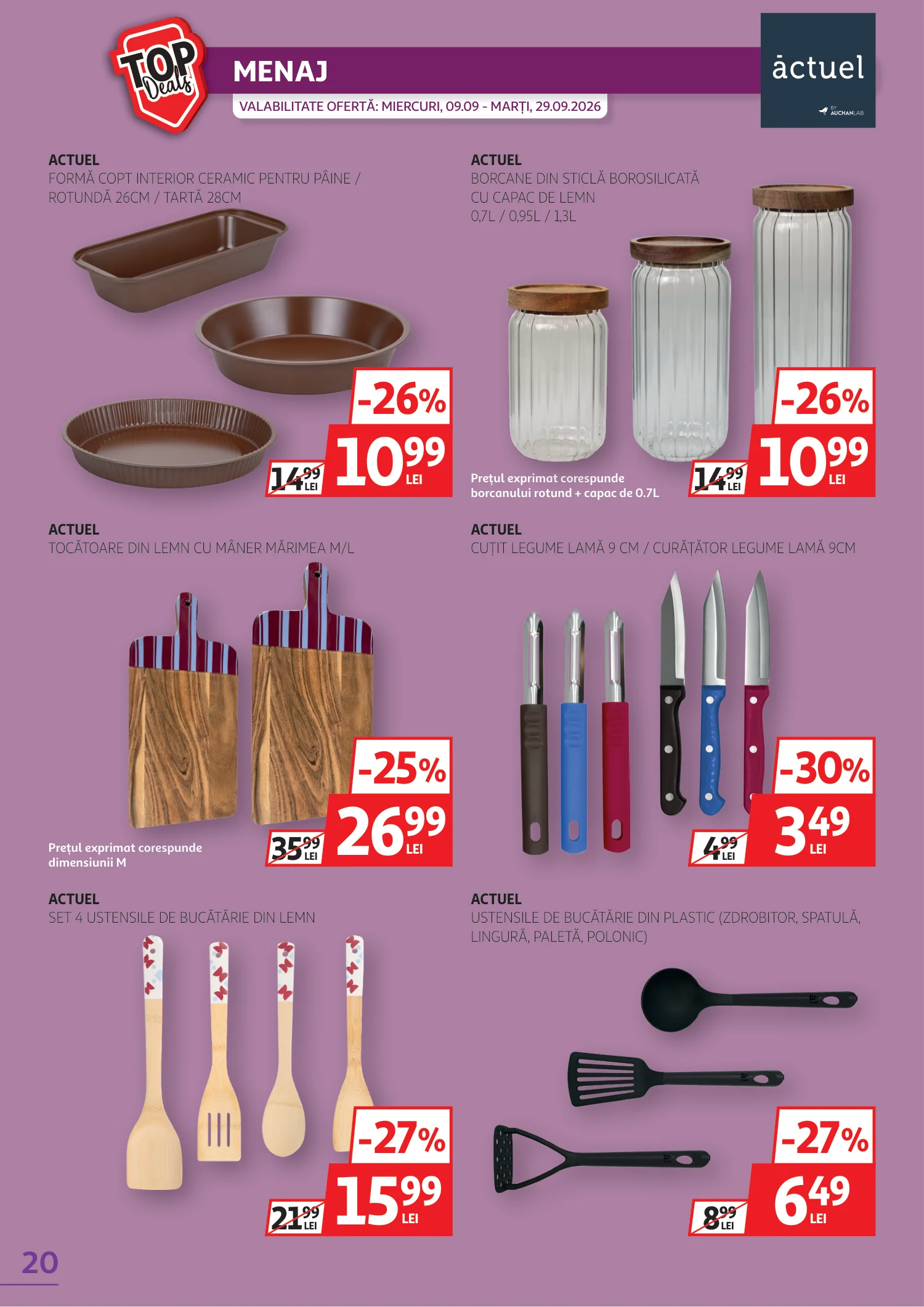 Auchan catalog page 20 — 2026-09-09 to 2026-09-29