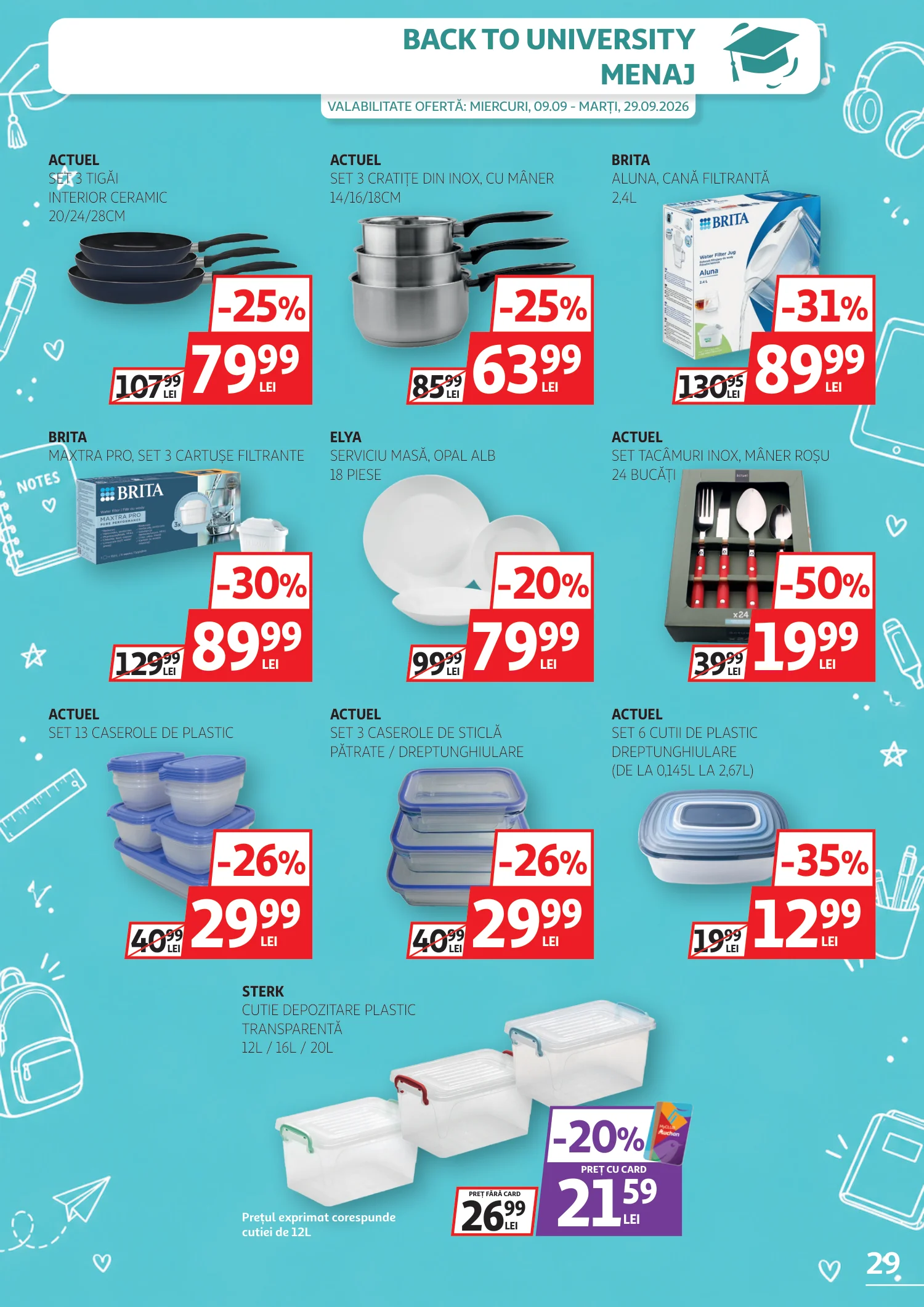Auchan catalog page 29 — 2026-09-09 to 2026-09-29