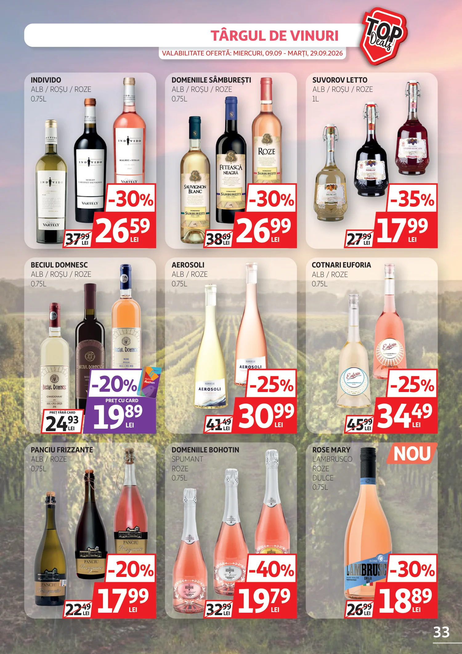 Auchan catalog page 33 — 2026-09-09 to 2026-09-29