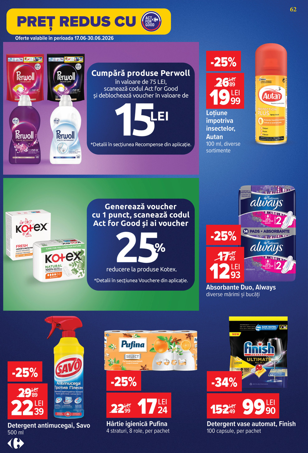Carrefour catalog page 62 — 2026-06-24 to 2026-06-30