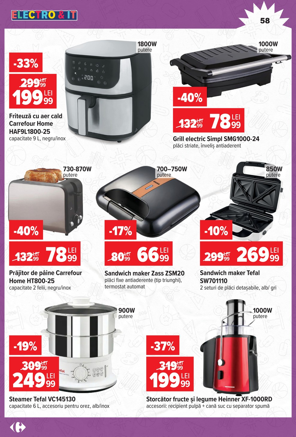 Carrefour catalog page 58 — 2026-08-12 to 2026-09-15