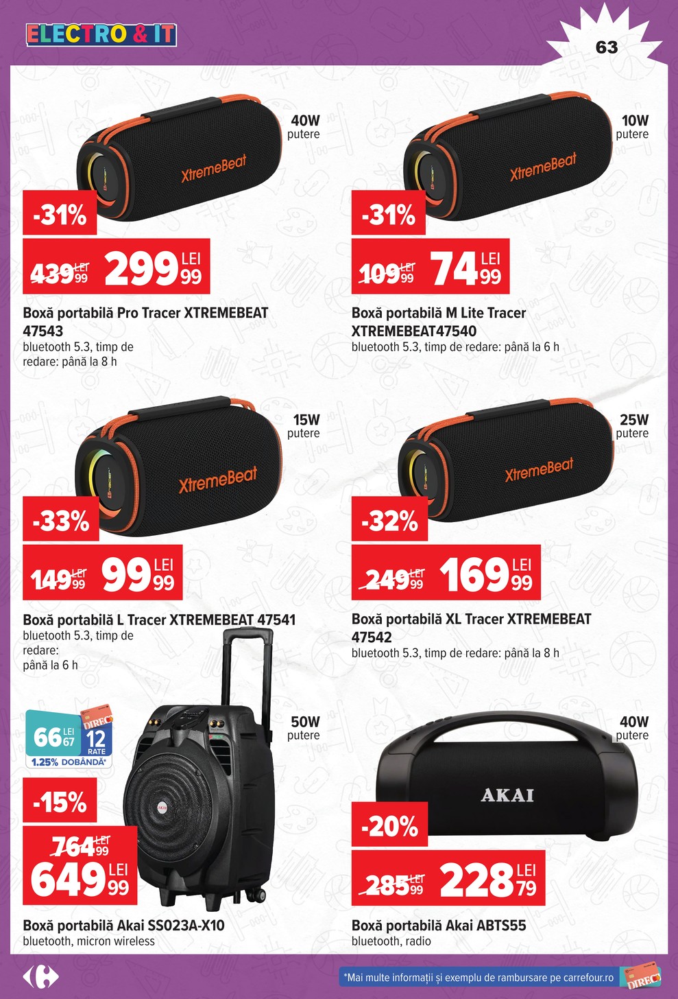 Carrefour catalog page 63 — 2026-08-12 to 2026-09-15