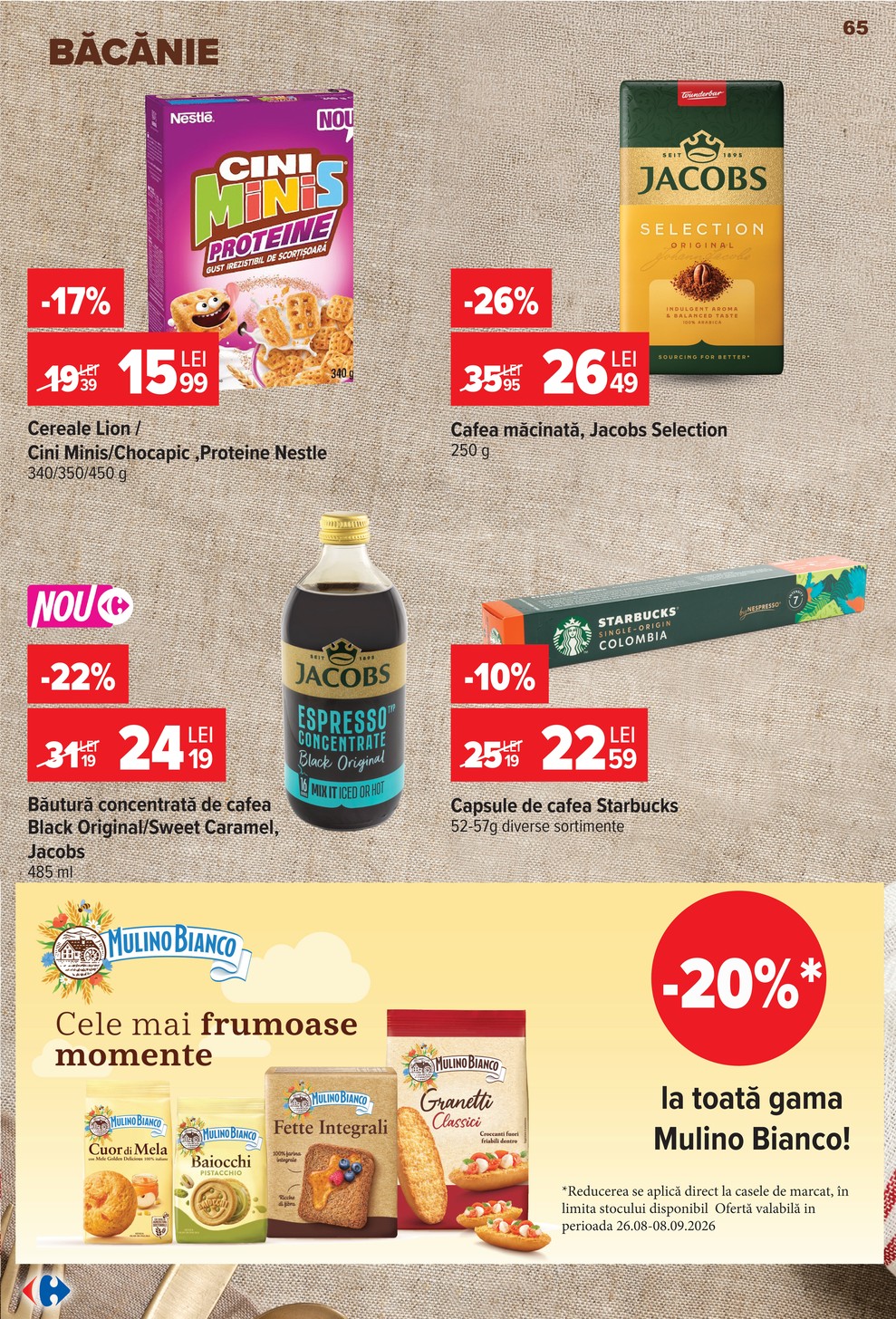 Carrefour catalog page 66 — 2026-08-26 to 2026-09-08