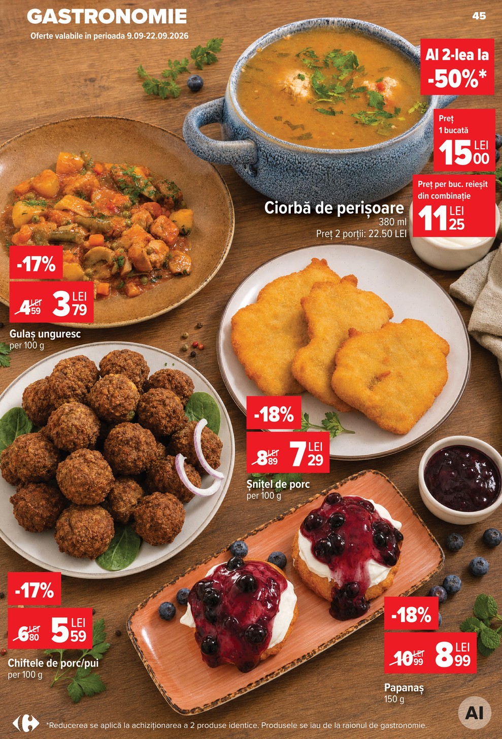 Carrefour catalog page 45 — 2026-09-09 to 2026-09-22