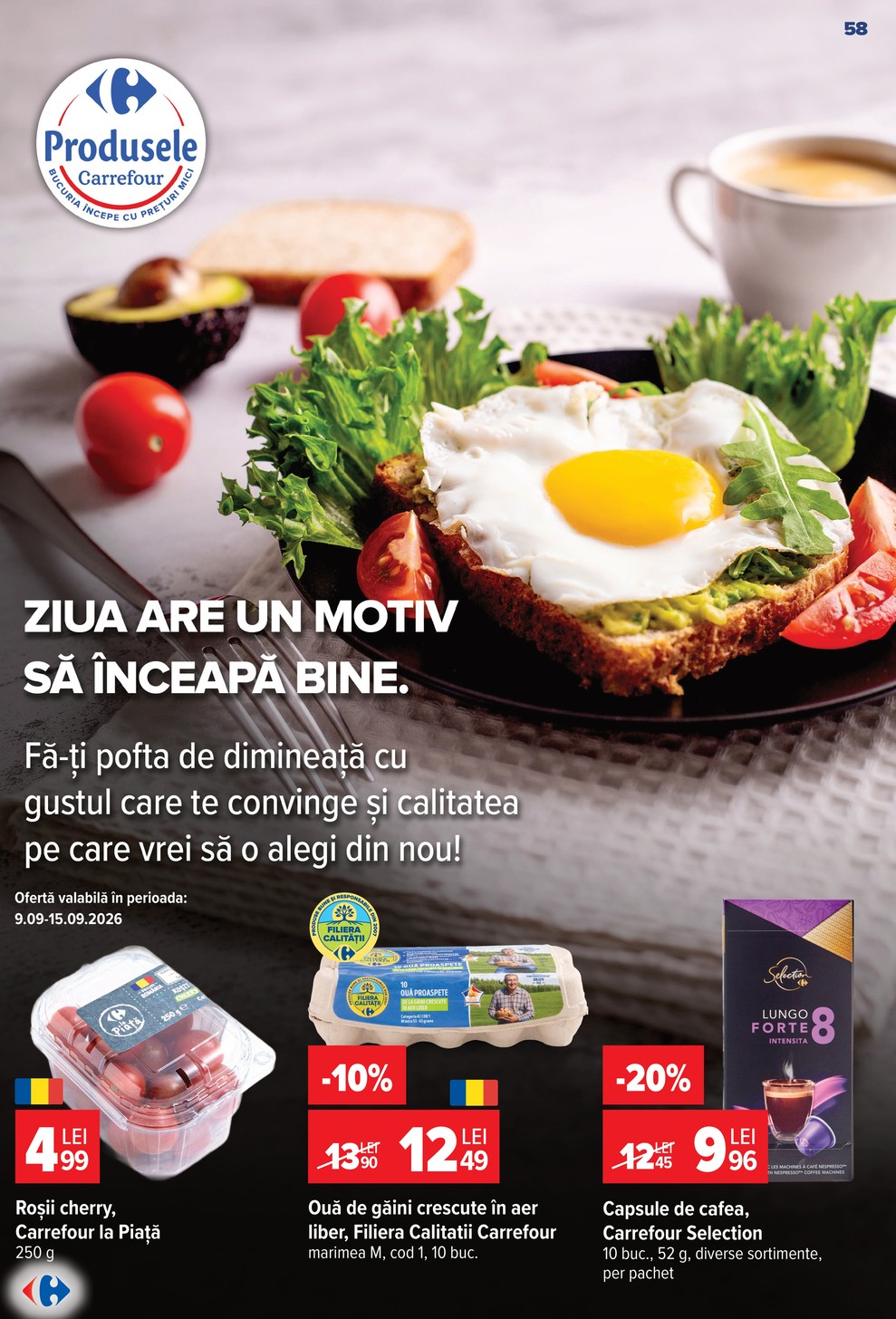 Carrefour catalog page 58 — 2026-09-09 to 2026-09-22