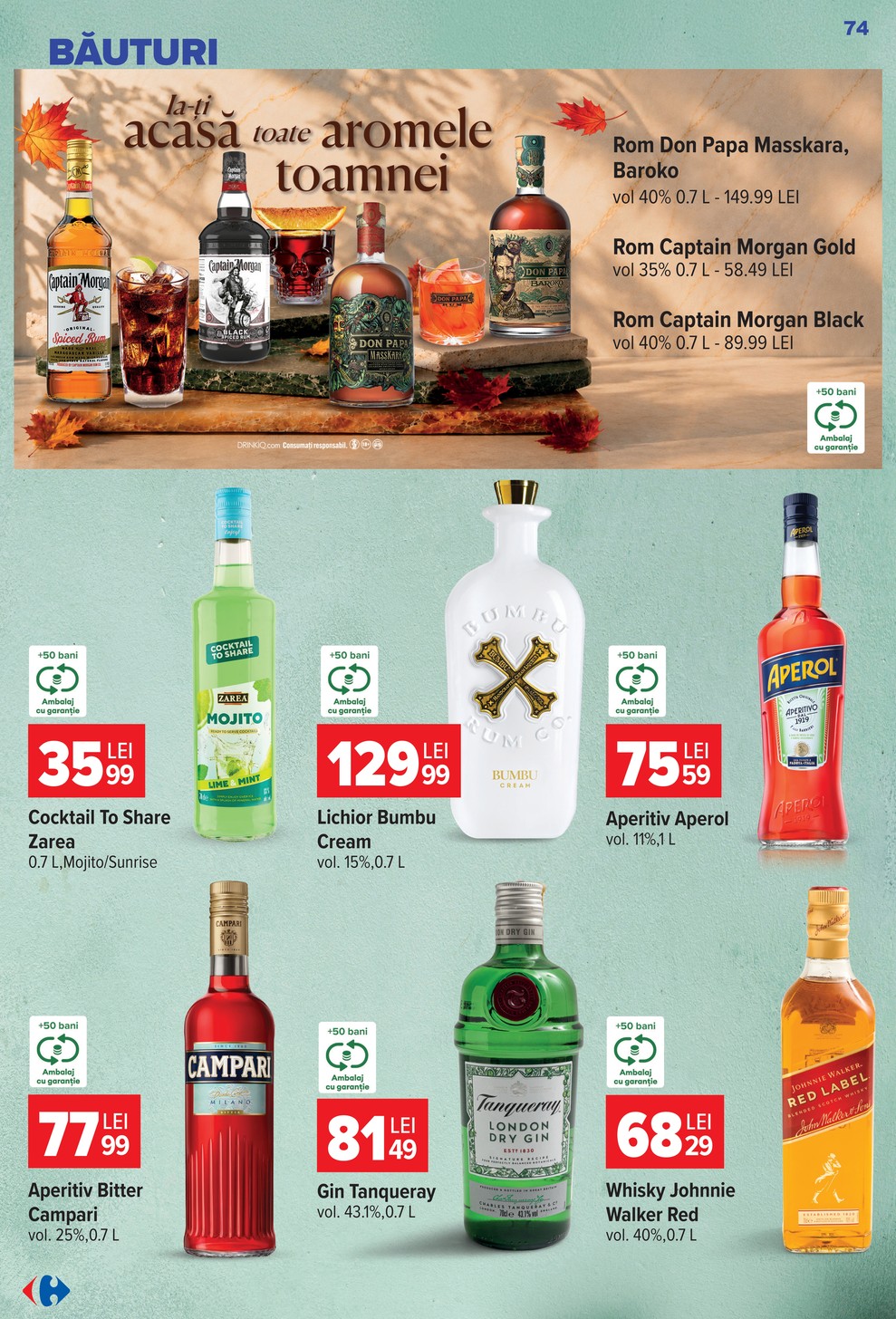 Carrefour catalog page 74 — 2026-09-23 to 2026-09-29