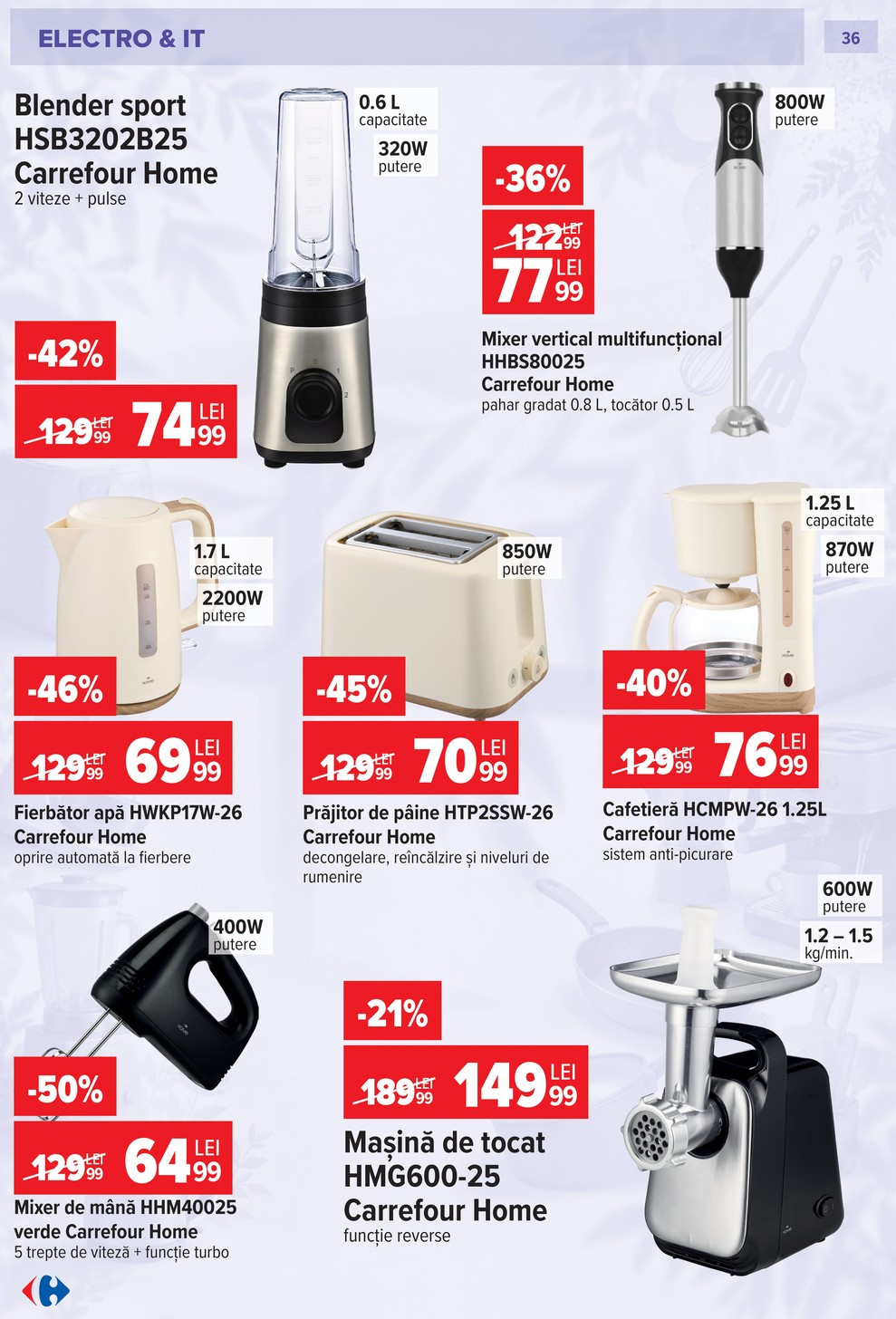 Carrefour catalog page 36 — 2026-09-27 to 2026-10-27
