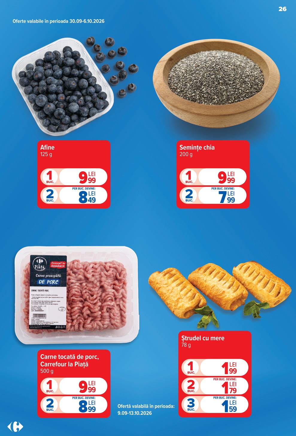 Carrefour catalog page 26 — 2026-09-30 to 2026-10-13