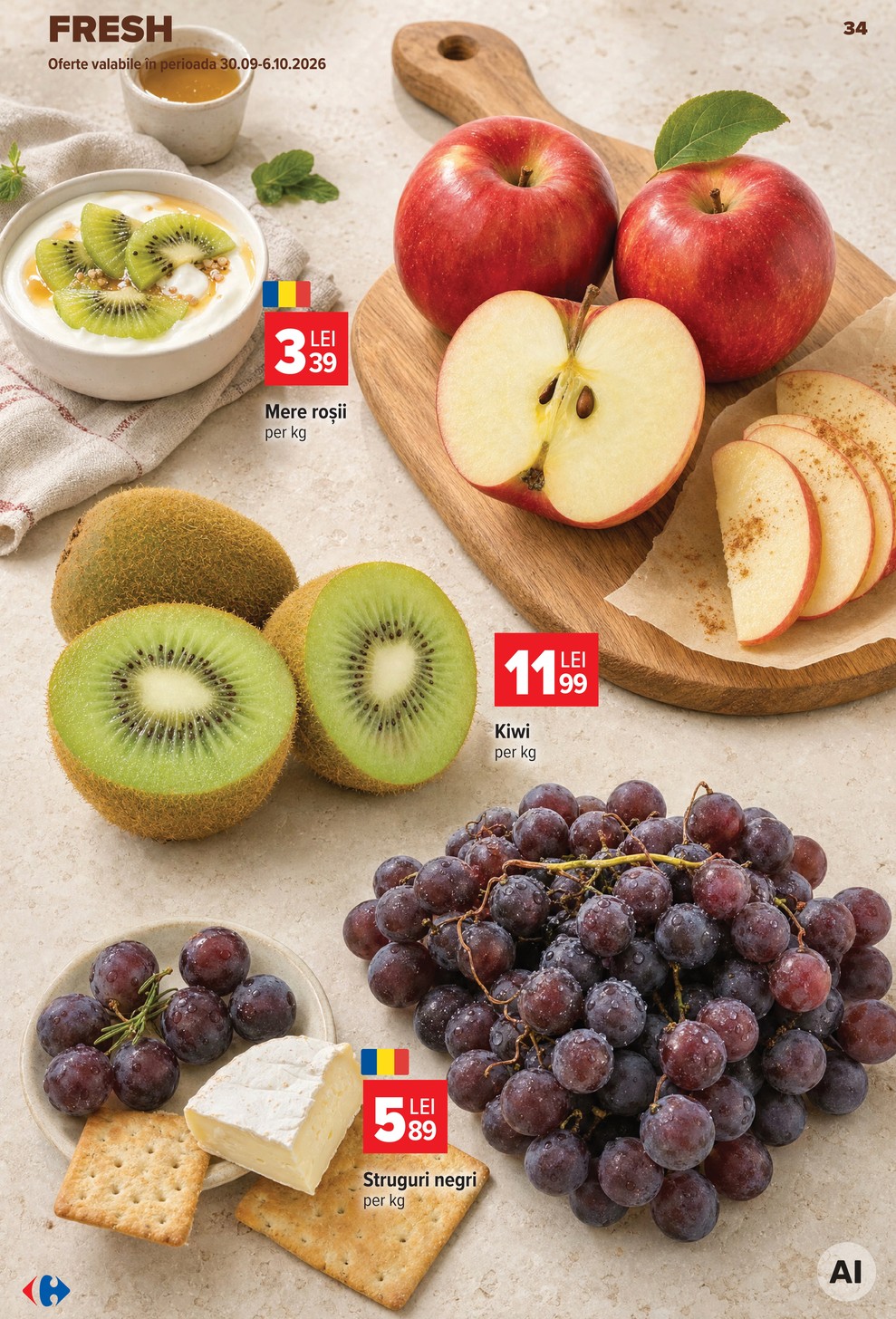 Carrefour catalog page 34 — 2026-09-30 to 2026-10-13