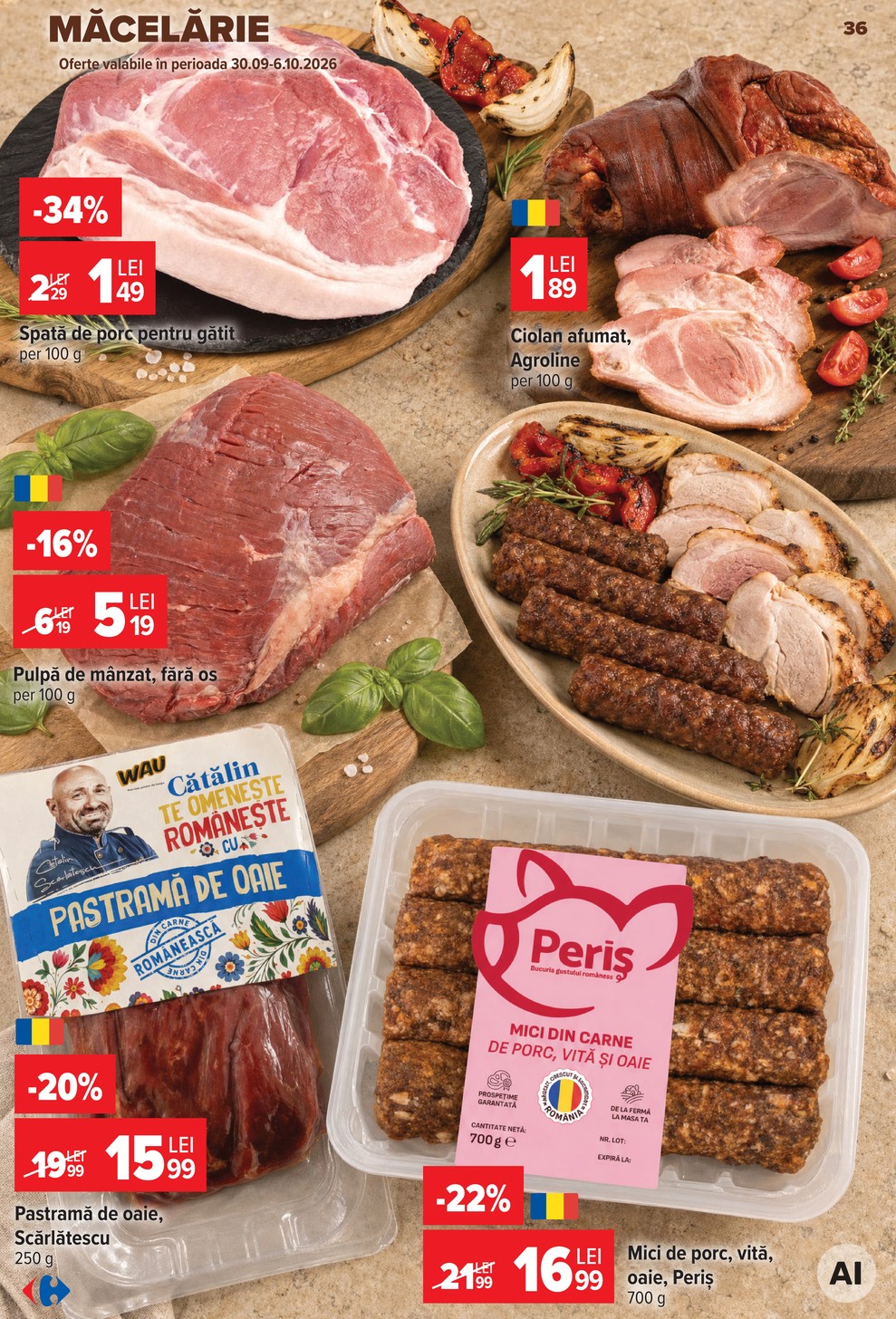 Carrefour catalog page 36 — 2026-09-30 to 2026-10-13