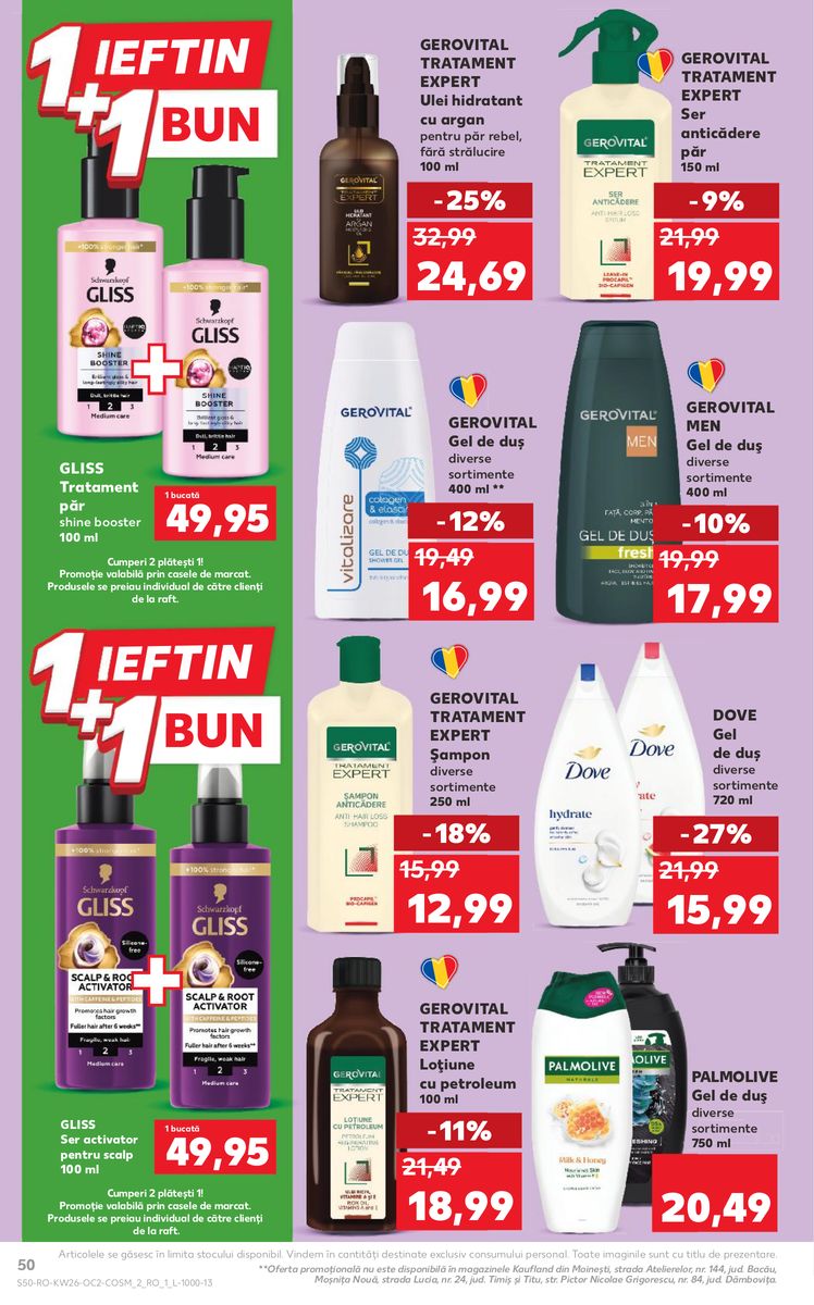 Kaufland catalog page 50 — 2026-06-24 to 2026-06-30