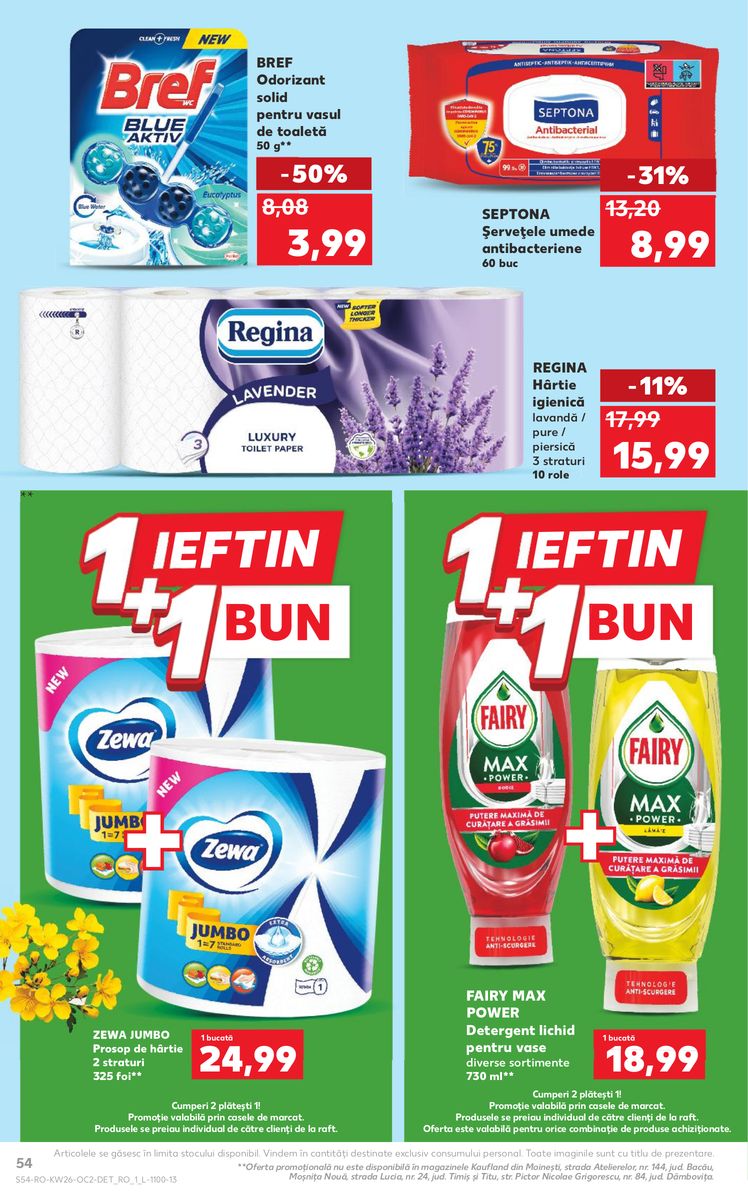 Kaufland catalog page 54 — 2026-06-24 to 2026-06-30
