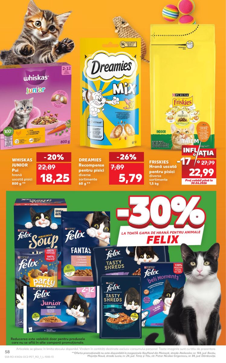 Kaufland catalog page 58 — 2026-06-24 to 2026-06-30