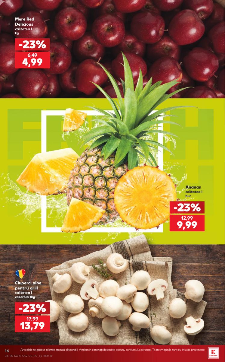 Kaufland catalog page 16 — 2026-07-01 to 2026-07-07