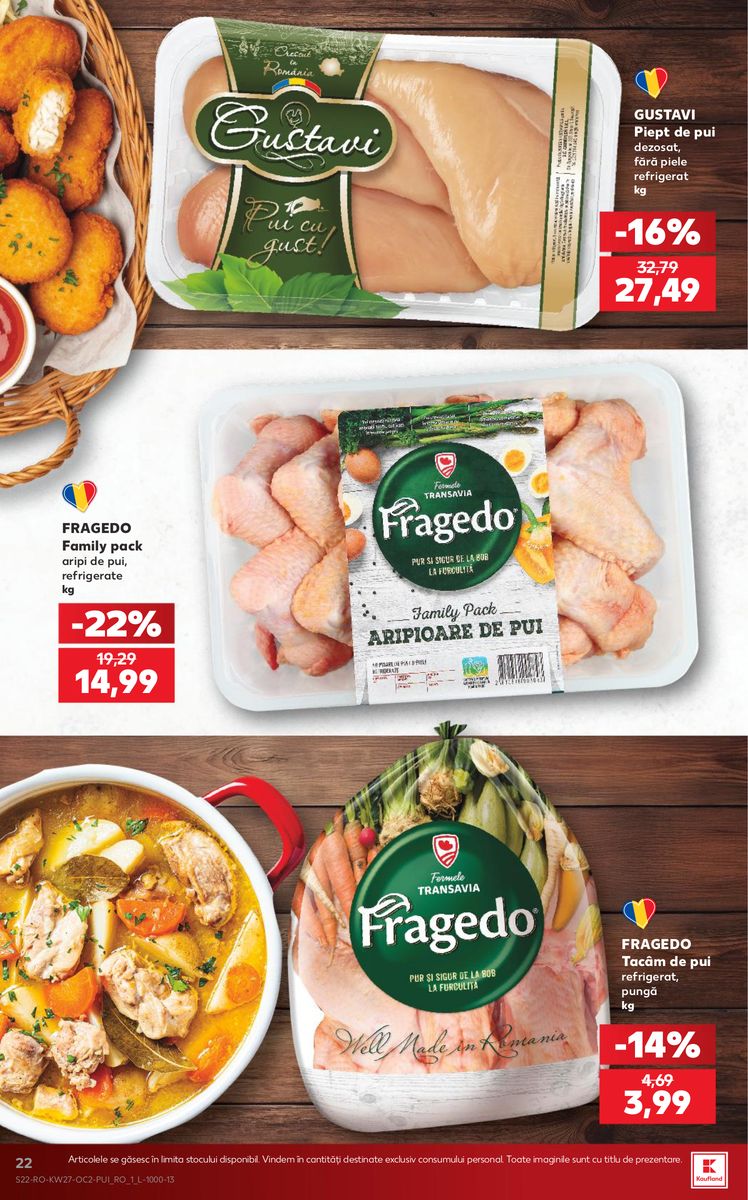 Kaufland catalog page 22 — 2026-07-01 to 2026-07-07