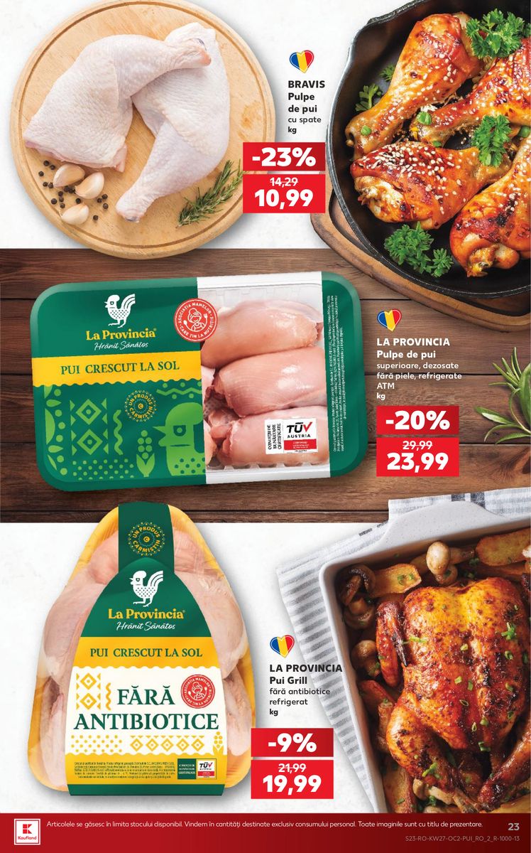 Kaufland catalog page 23 — 2026-07-01 to 2026-07-07
