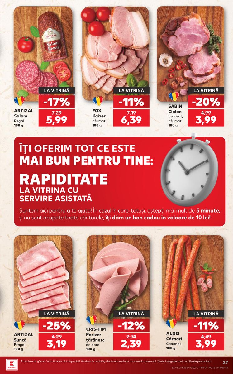 Kaufland catalog page 27 — 2026-07-01 to 2026-07-07