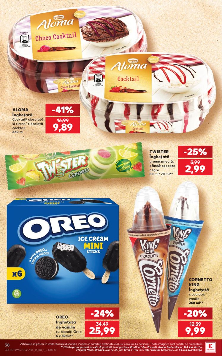 Kaufland catalog page 38 — 2026-07-01 to 2026-07-07