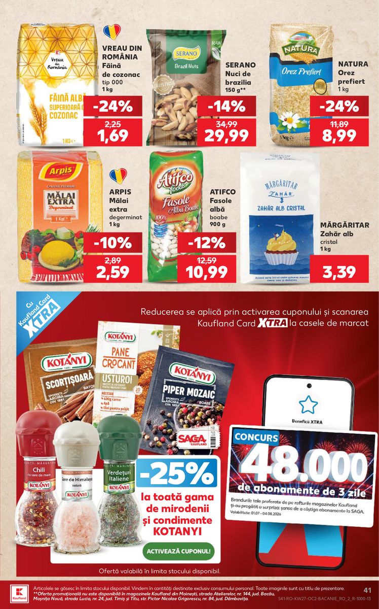 Kaufland catalog page 41 — 2026-07-01 to 2026-07-07