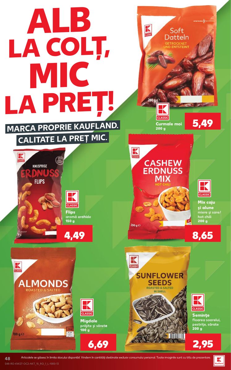 Kaufland catalog page 48 — 2026-07-01 to 2026-07-07