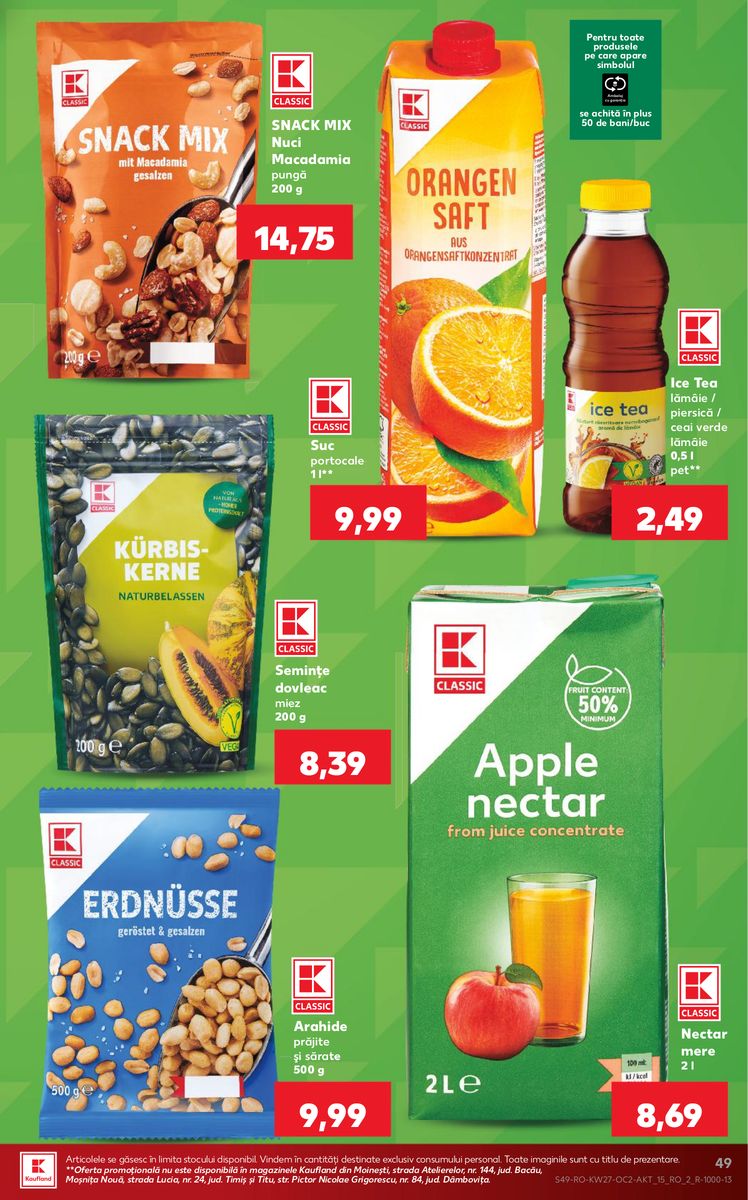 Kaufland catalog page 49 — 2026-07-01 to 2026-07-07